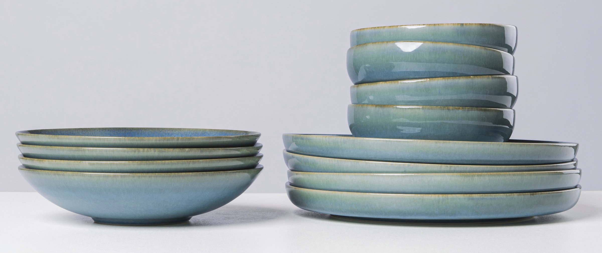 gipfelstück Tafelservice »Geschirr-Set, Service Tiefer See« Scandi-Style, j günstig online kaufen