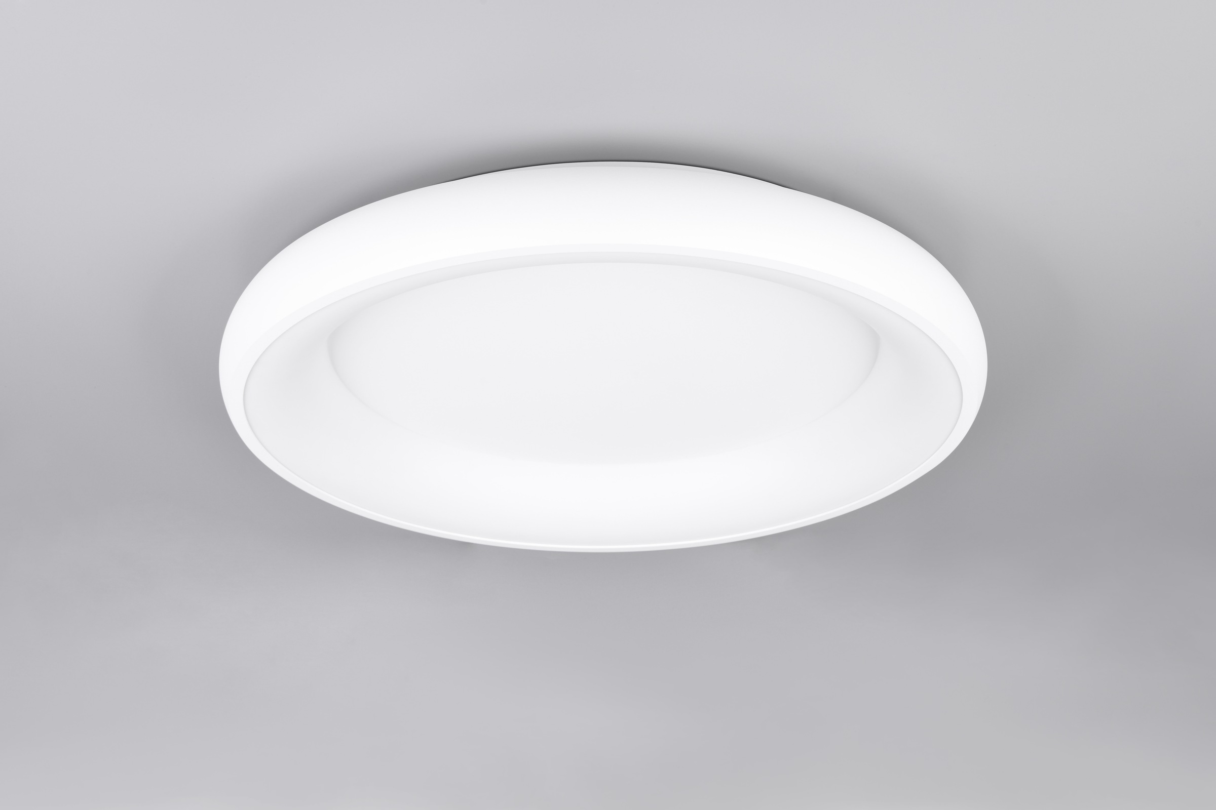 TRIO Leuchten LED Deckenleuchte »CARDONA, runde LED Deckenlampe Büro, Ø 62c günstig online kaufen