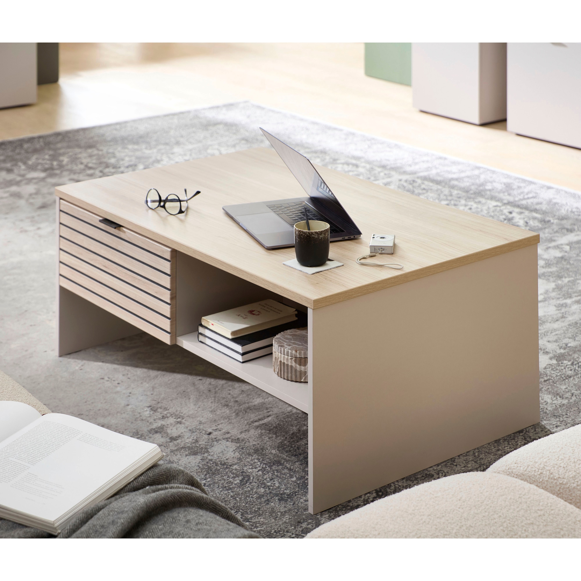 Innostyle Couchtisch »INA Couchtisch, 110 x 44 x 65 cm (B/H/T)« 1 Stk. tlg.