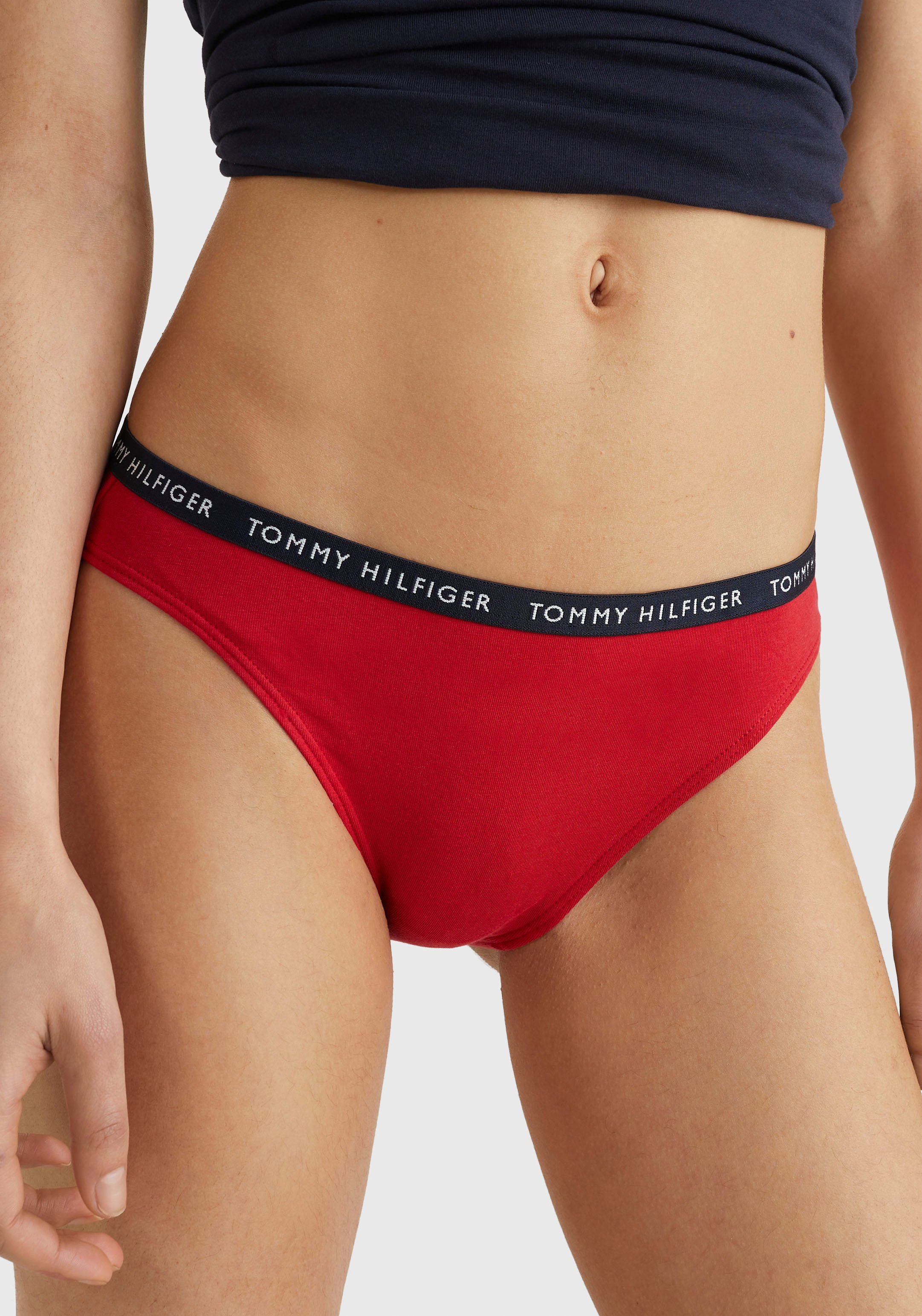 Tommy Hilfiger Underwear Bikinislip, (3 St.), mit schmalem Logobündchen