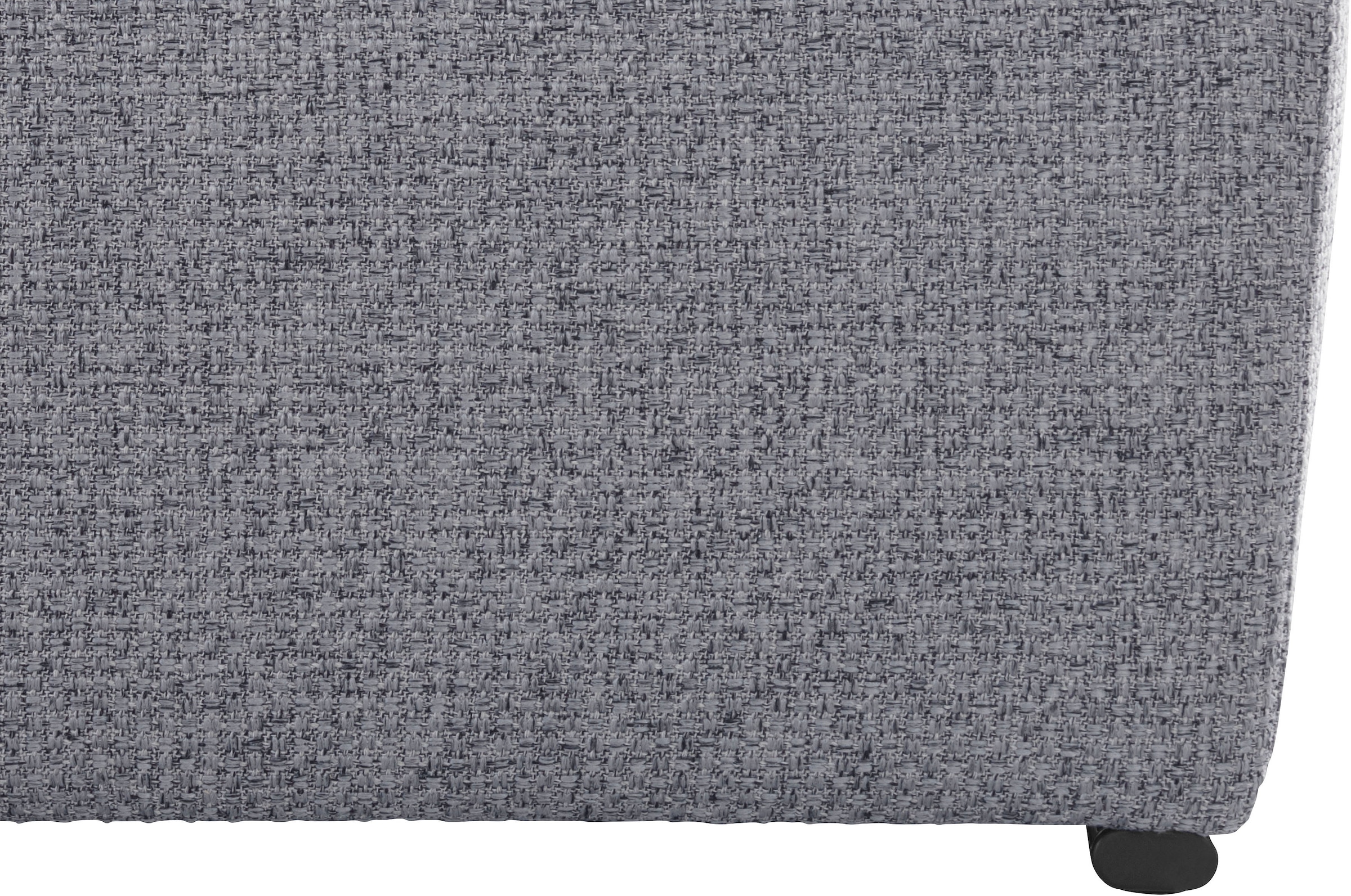 DOMO collection Ecksofa »Lagoa, moderne Sitzheftung, bequem und komfortabel, L-Form«, wahlweise mit Bettfunktion, frei im Raum stellbar, große Farbvielfalt