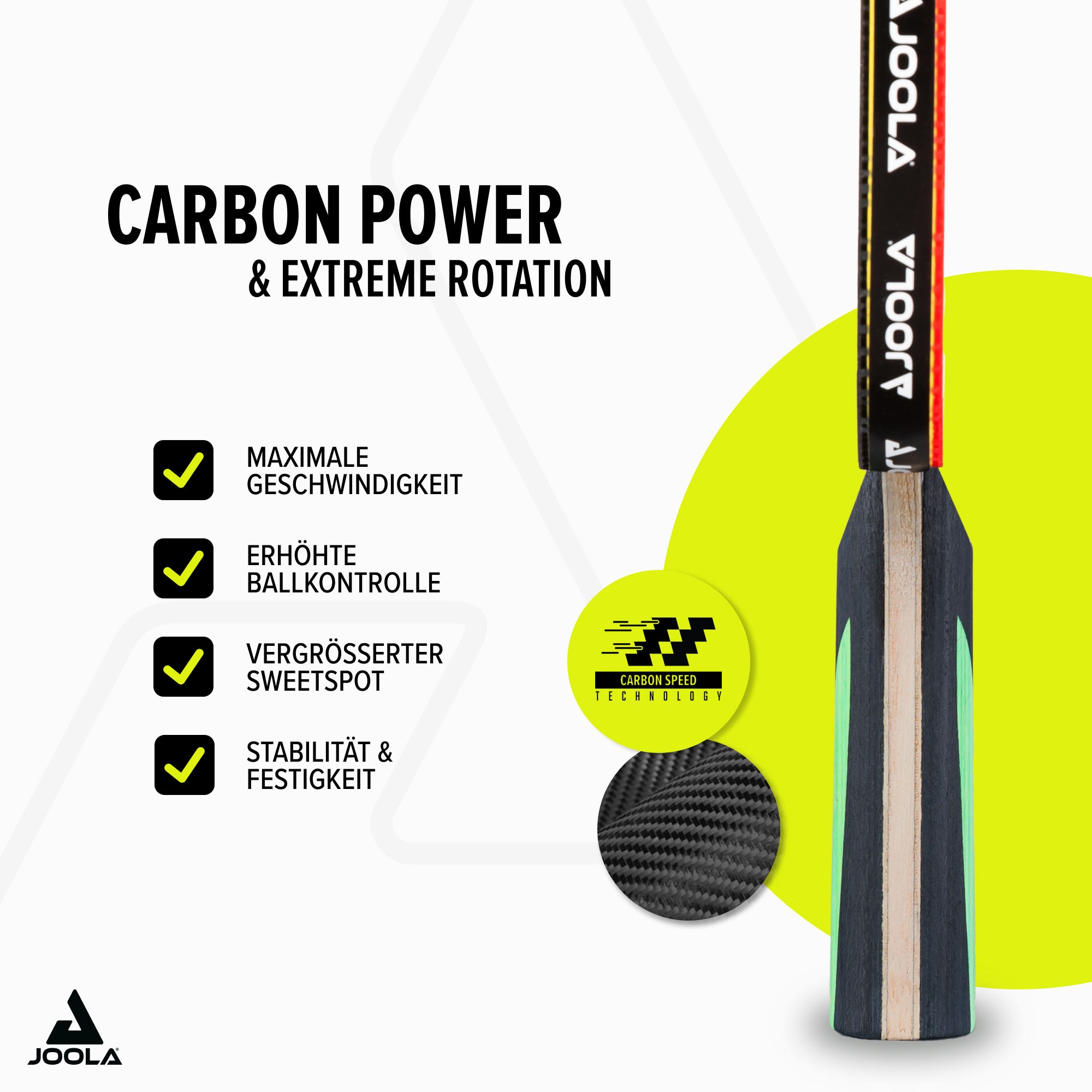 Joola Tischtennisschläger »Mega Carbon«