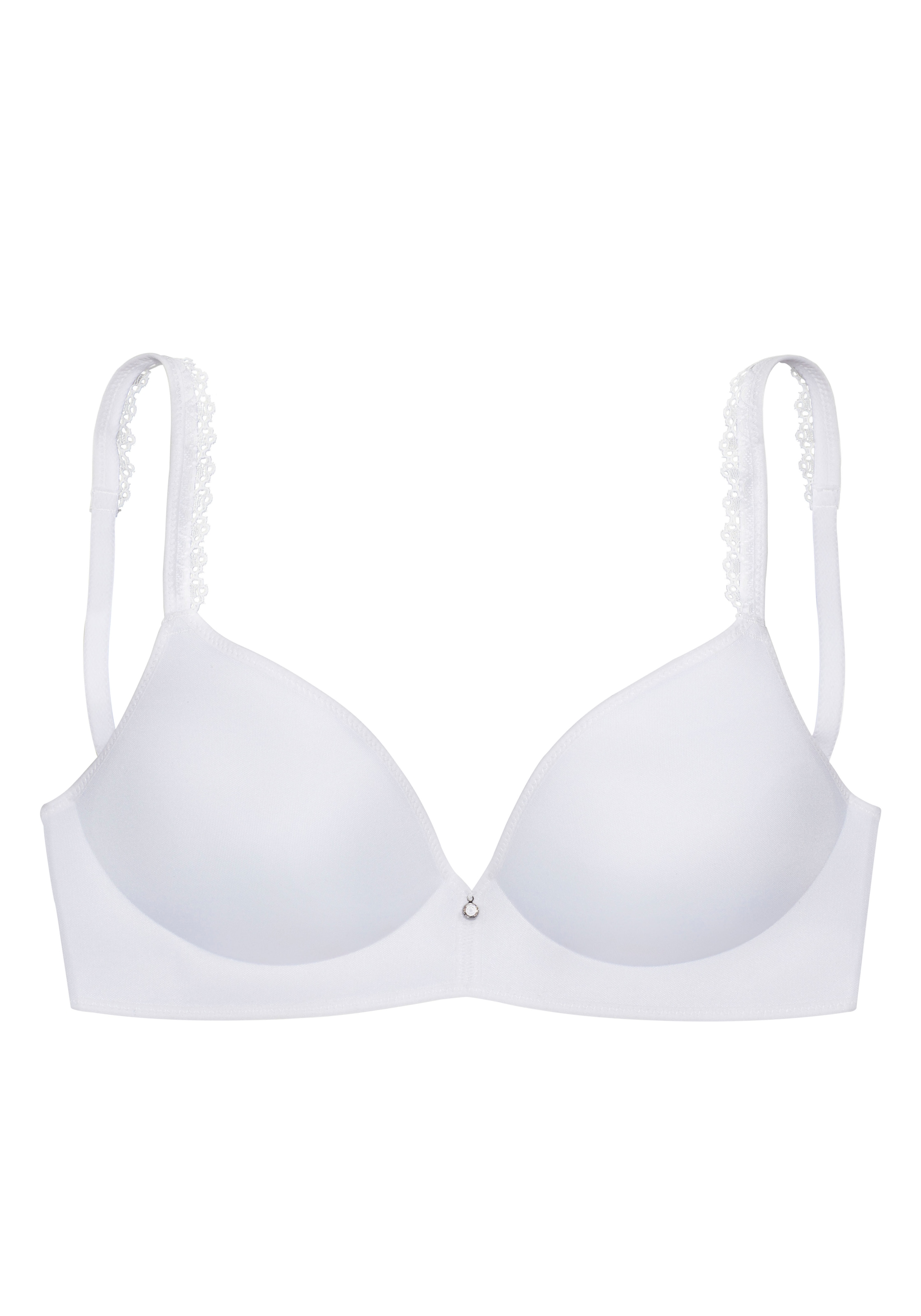 LASCANA Bralette-BH, ohne Bügel, mit Spacer-Schalen, Soft-BH, Dessous