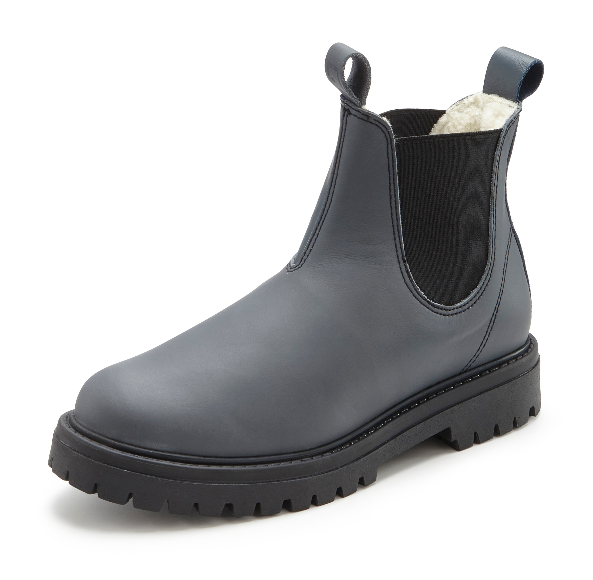 Elbsand Stiefelette »Stiefel, Boots, Winterstiefel, Chelseaboots, Lederstiefelette«  Schlupfstiefel aus Leder im klassischen Chelsea-Look