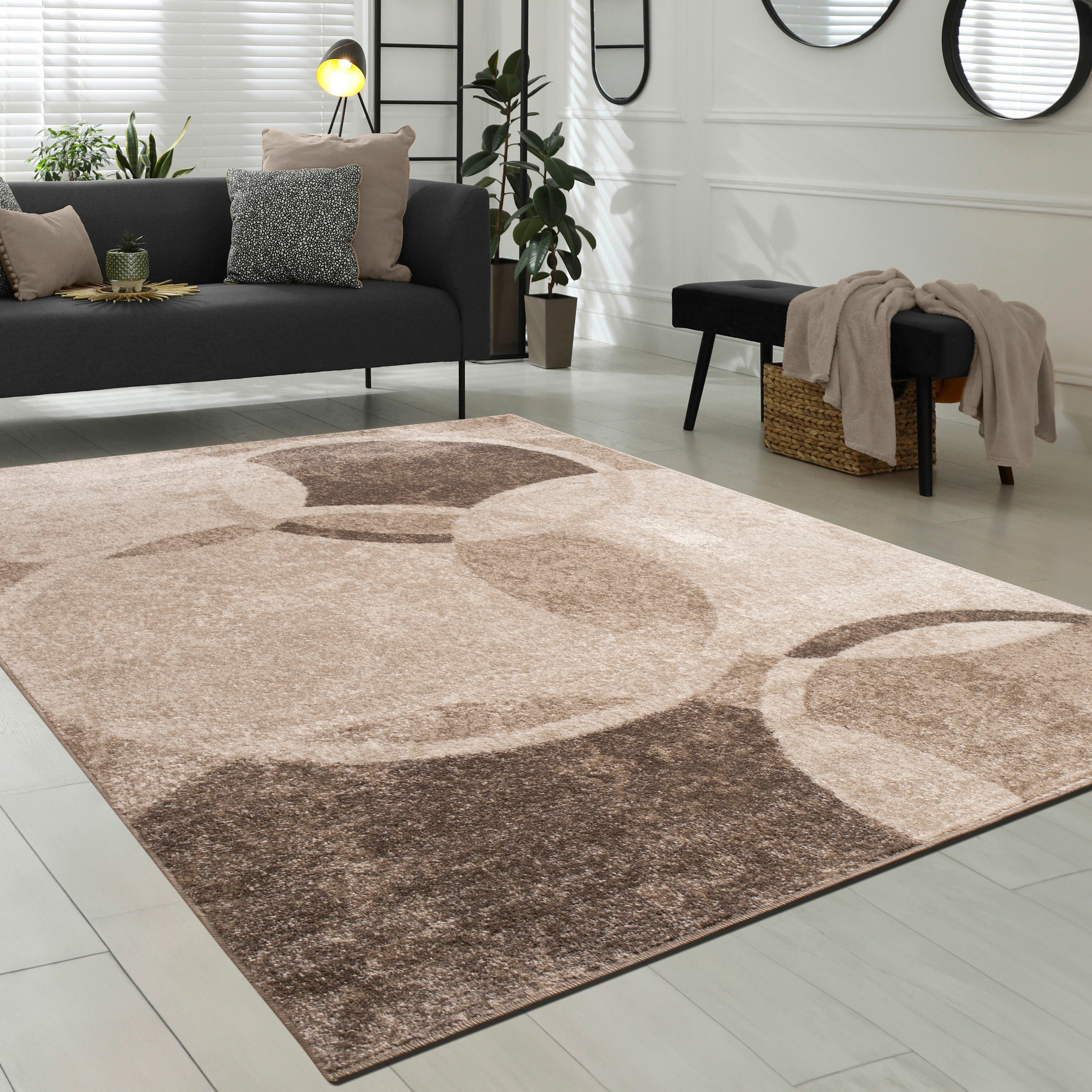 Paco Home Teppich »Sinai 055«, rechteckig, 13 mm Höhe, Kurzflor, modernes D günstig online kaufen