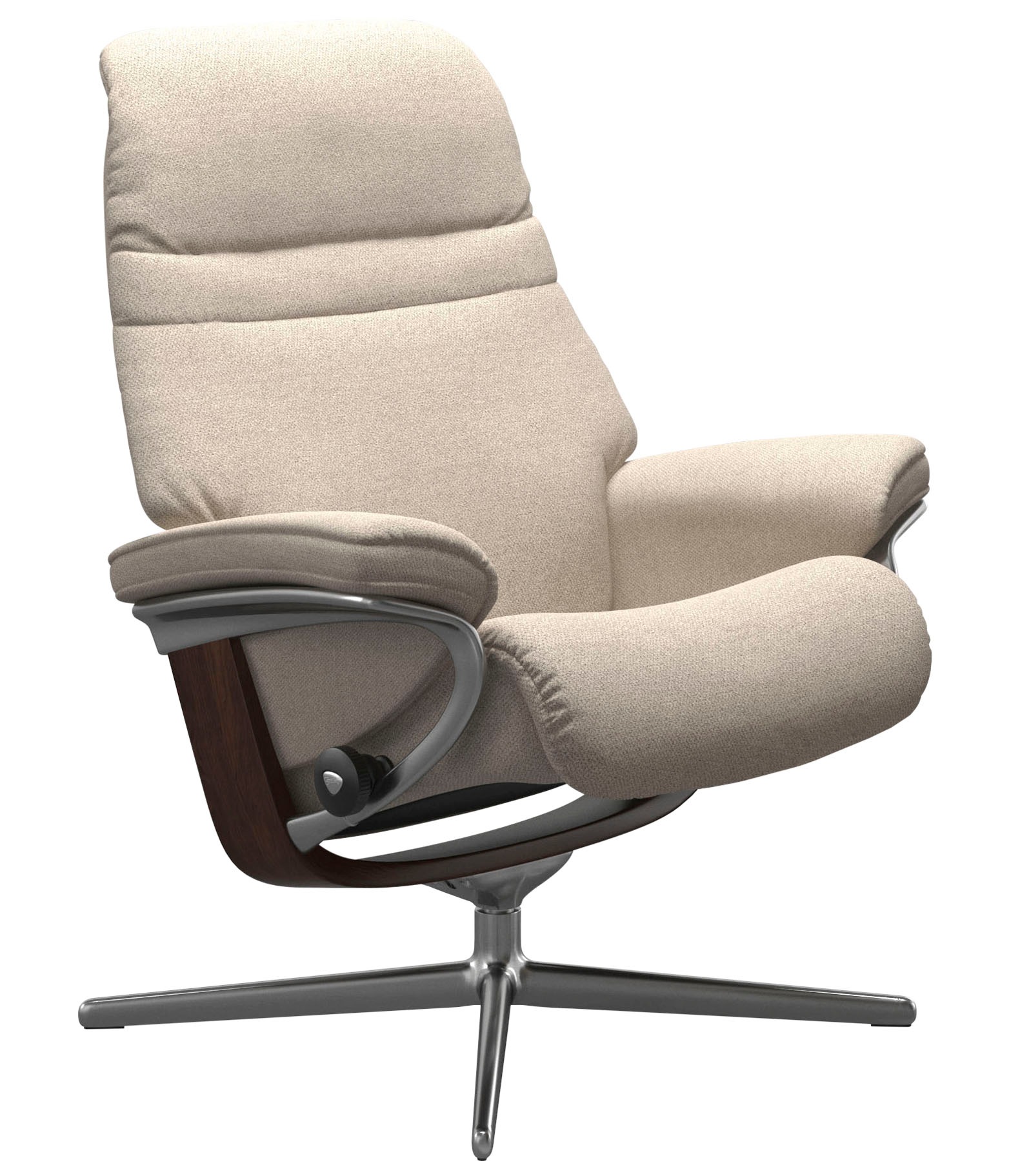 Stressless® Relaxsessel »Sunrise«, mit Cross Base, Größe S, M & L, Holzakzent Braun