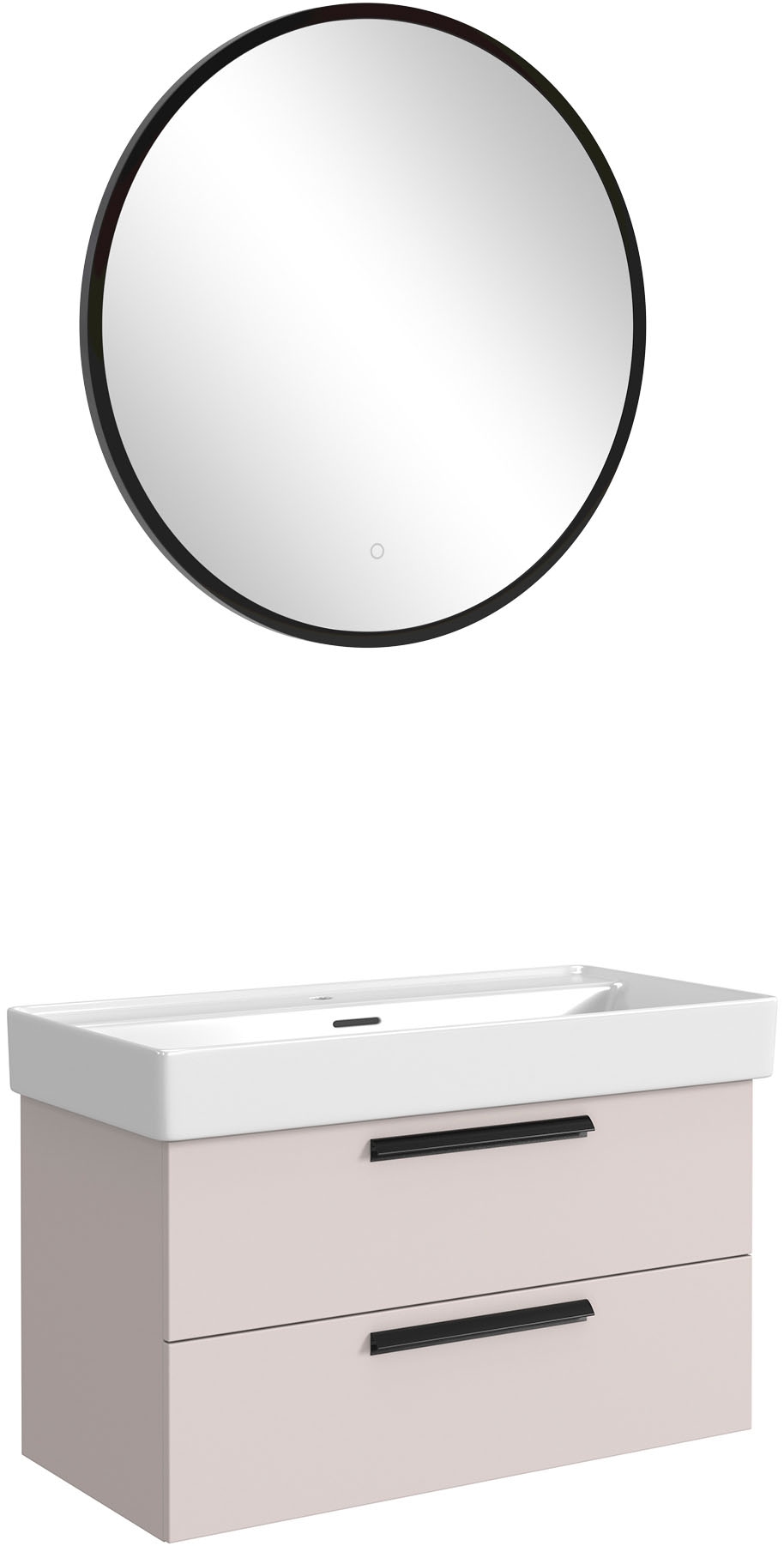 welltime Badmöbel-Set »SALVADA, 2tlg-Set, gedämpfte Scharniere, Softclose, günstig online kaufen