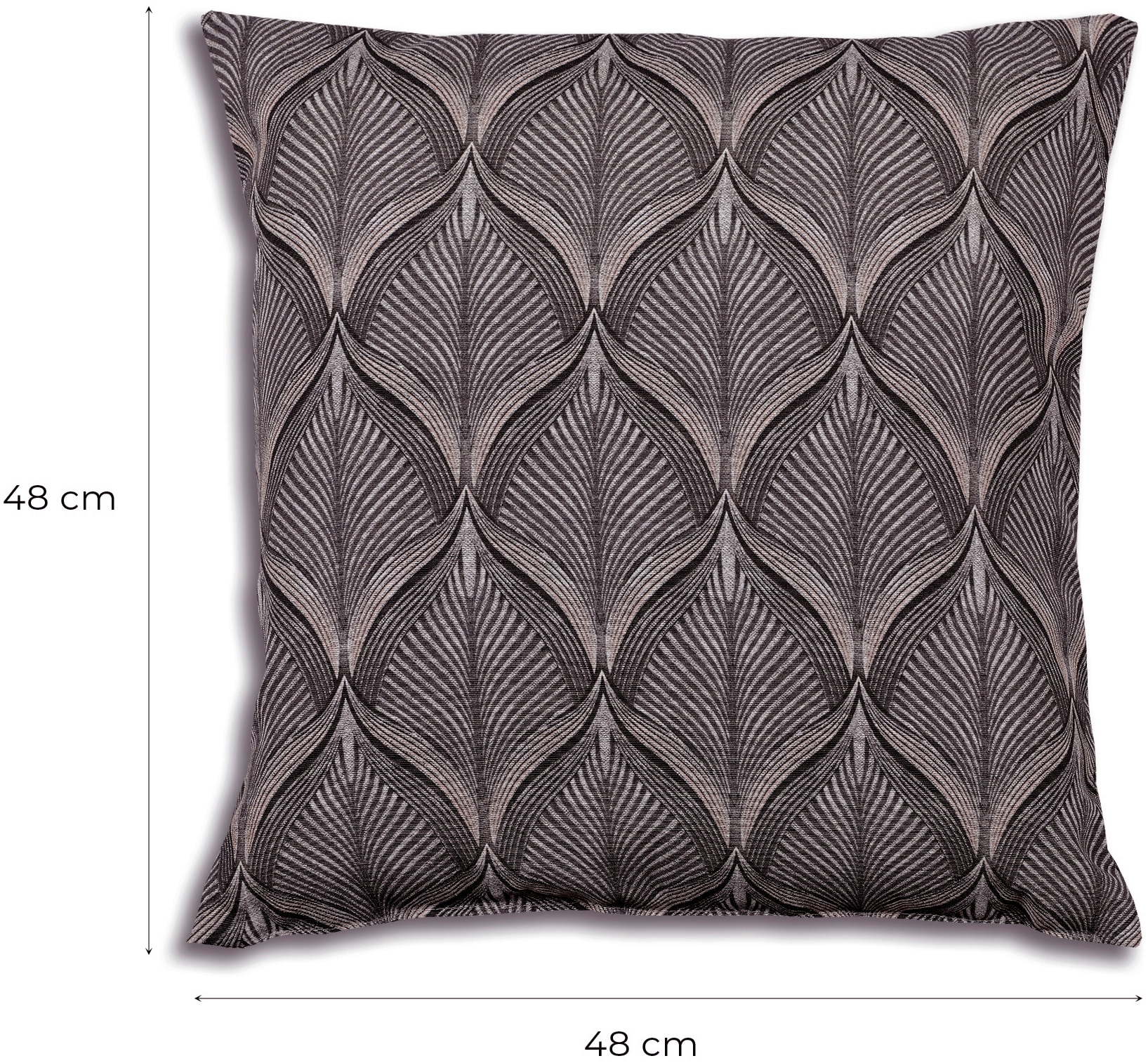 GO-DE Dekokissen »Klara« Maße ca.: 48 cm x 48 cm