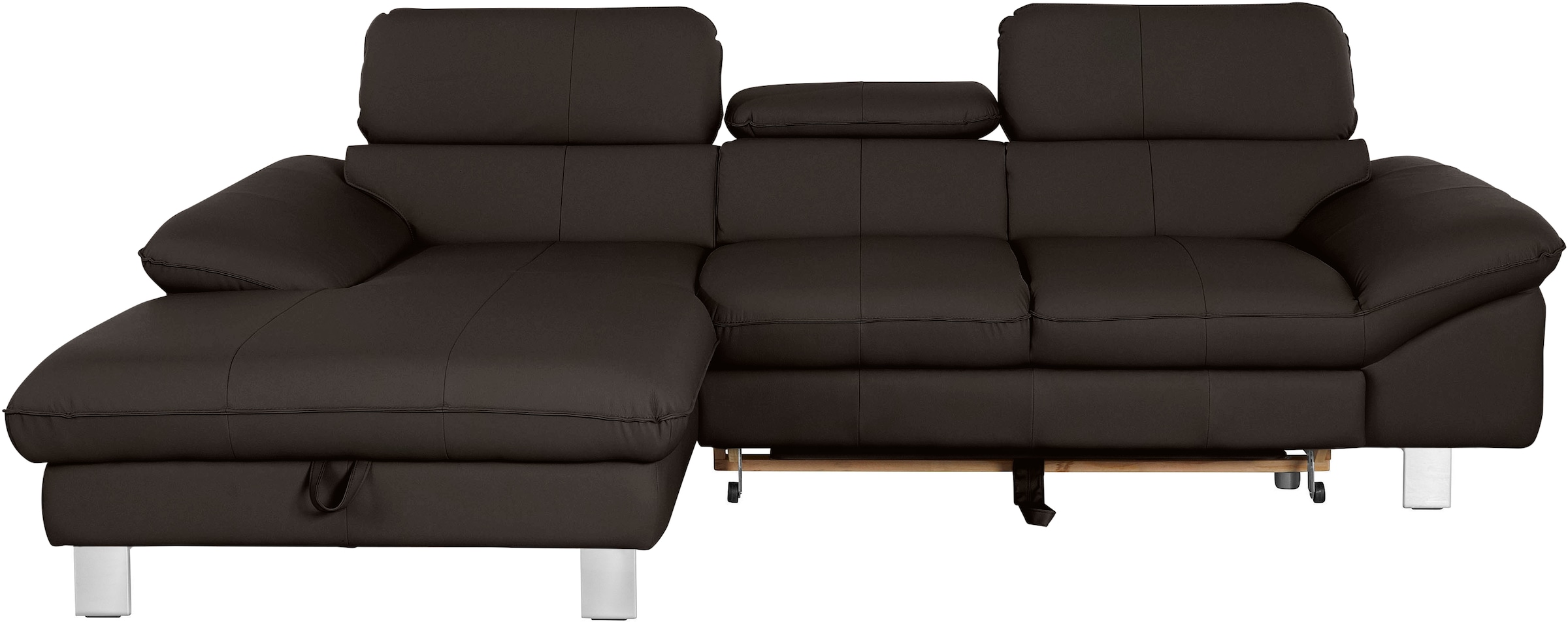 COTTA Ecksofa »Driver L-Form, B: 268 cm« Kopfteilverstellung, optional Schlaffunktion & Bettkasten