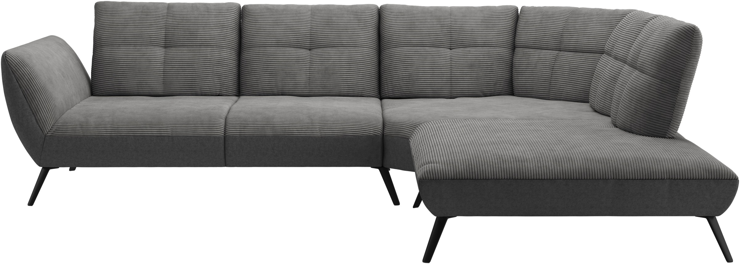 Places of Style Ecksofa »Mikado L-Form«, inkl. Sitztiefenverstellung und Ar günstig online kaufen