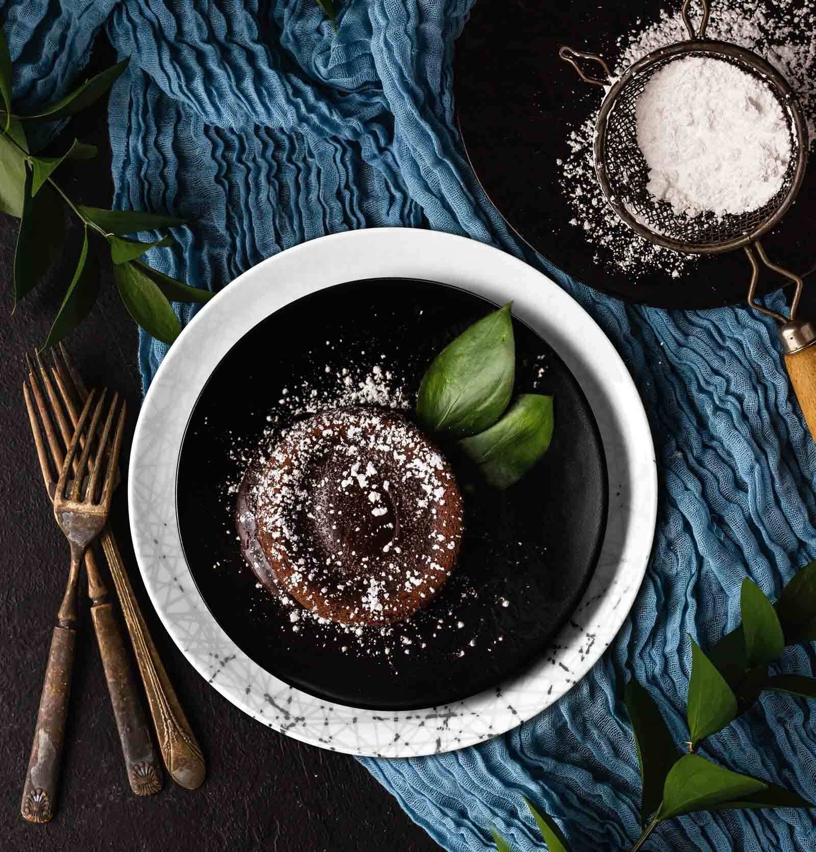 Seltmann Weiden Frühstücksteller »Frühstücksteller Liberty Velvet Black ø 2 günstig online kaufen