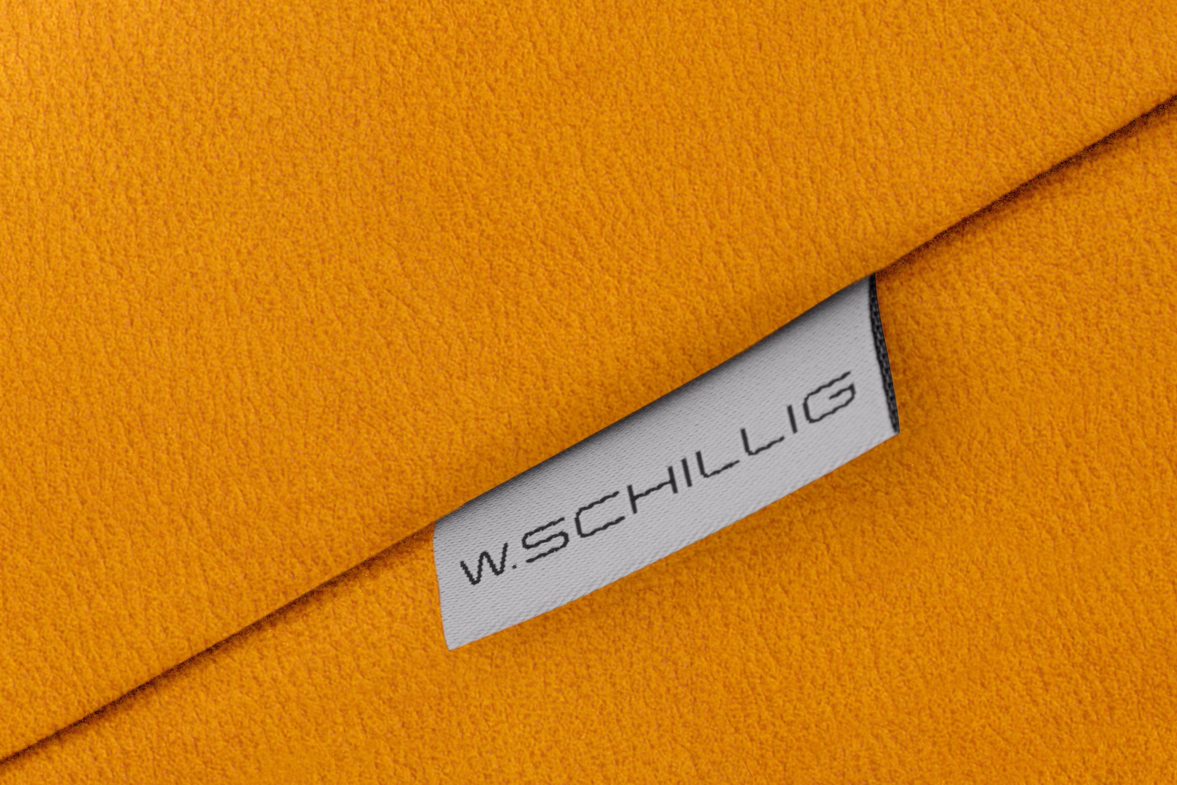 W.SCHILLIG 2-Sitzer »finn«, German Design Award 2016, Fußgestell Chrom glänzend, Breite 230 cm
