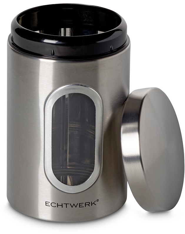 ECHTWERK Vorratsdose Aufbewahrungsbehälter mit Luftdichtem Deckel, Sichtfenster, 1,4 Liter