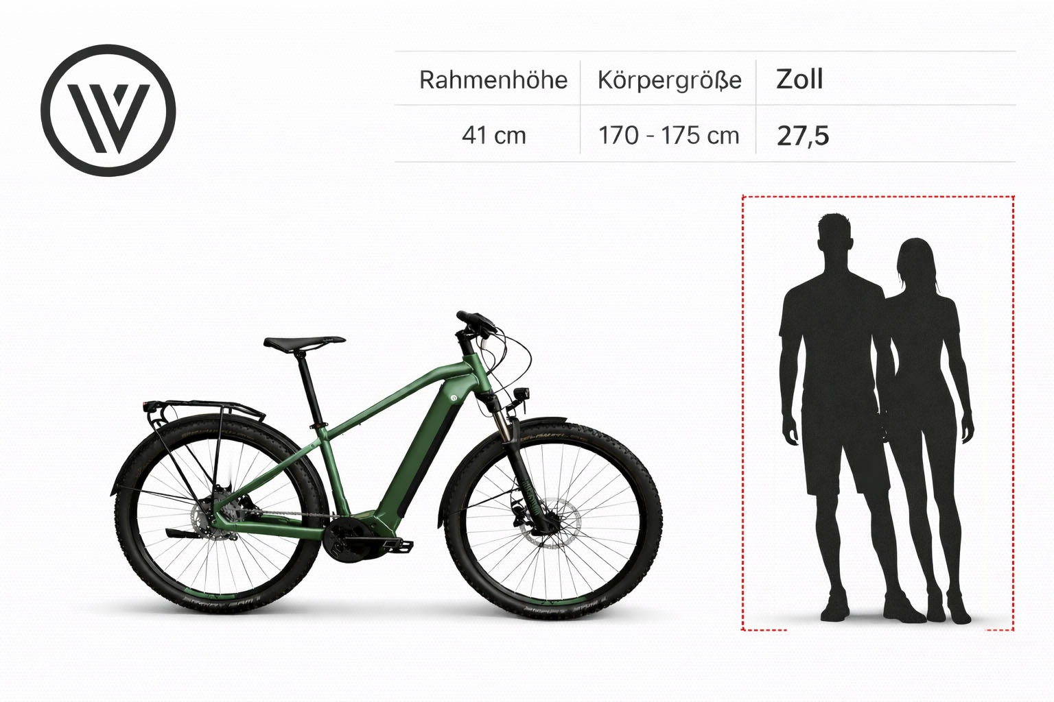 WANTED »WANTED CORVARA 27,5 Zoll – Bosch Performance Line CX Motor, RockShox« 10 Gang Shimano DEORE RDM5120 Schaltwerk Kettenschaltung Mittelmotor 250 W BOSCH PERFORMANCE LINE CX 36 V/250 W, Mittelmotor