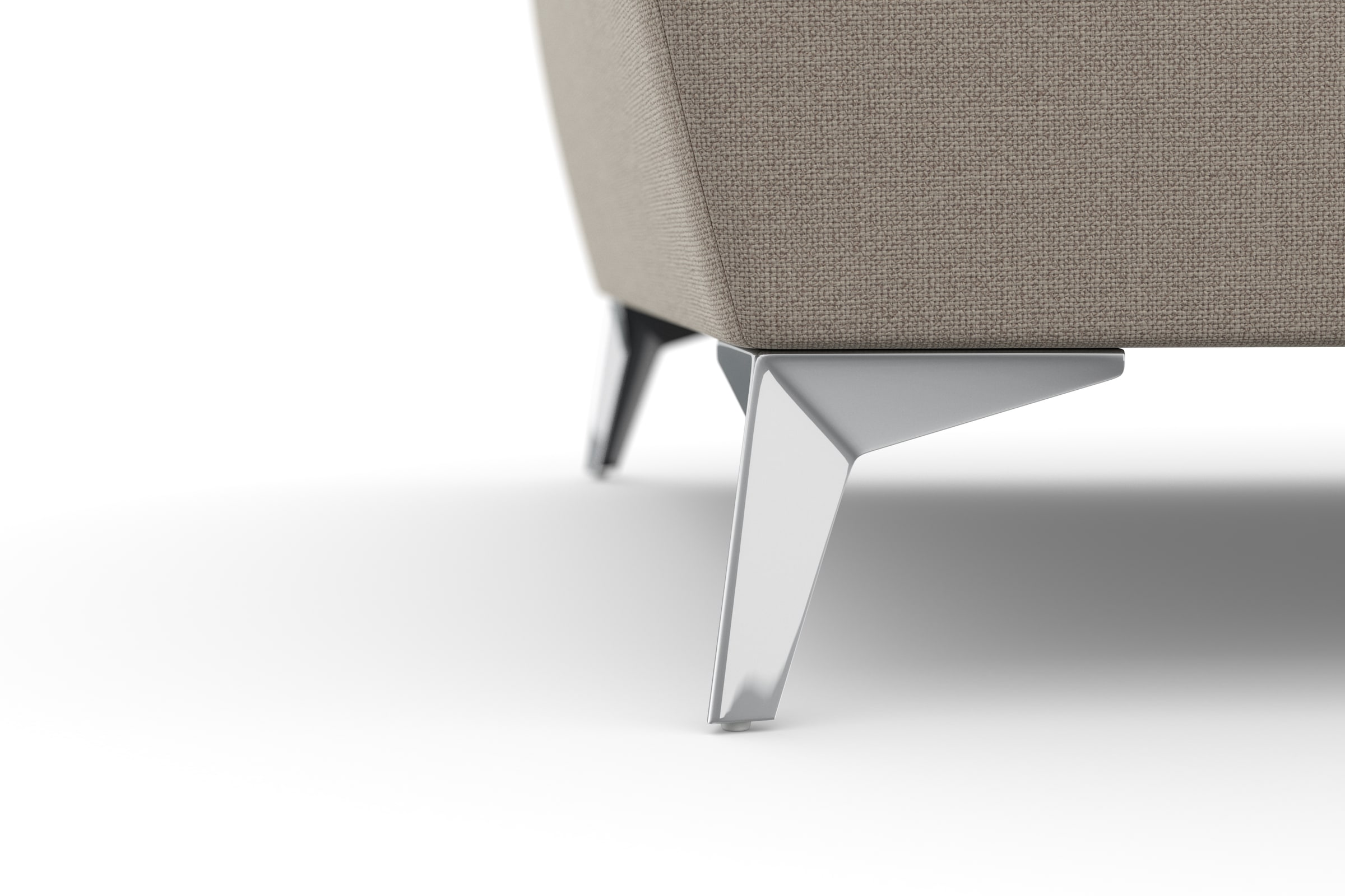 sit&more 2,5-Sitzer »Latigo«, mit hochwertigen Metallfüßen