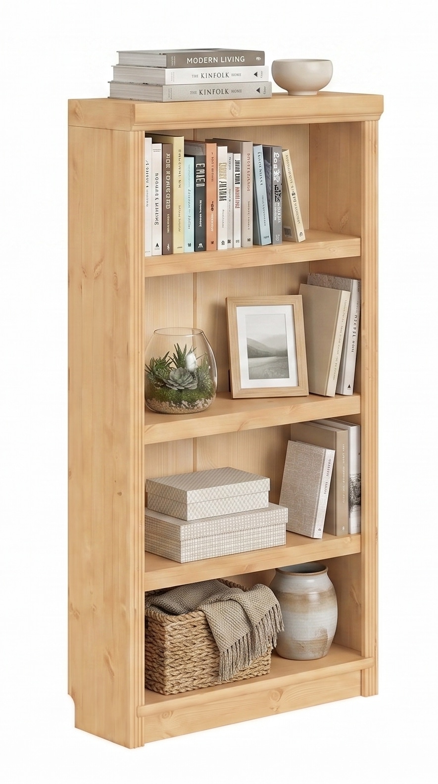 OTTO home Bücherregal »Soeren« aus massiver Kiefer, Tiefe 29 cm, FSC®-zertifiziert
