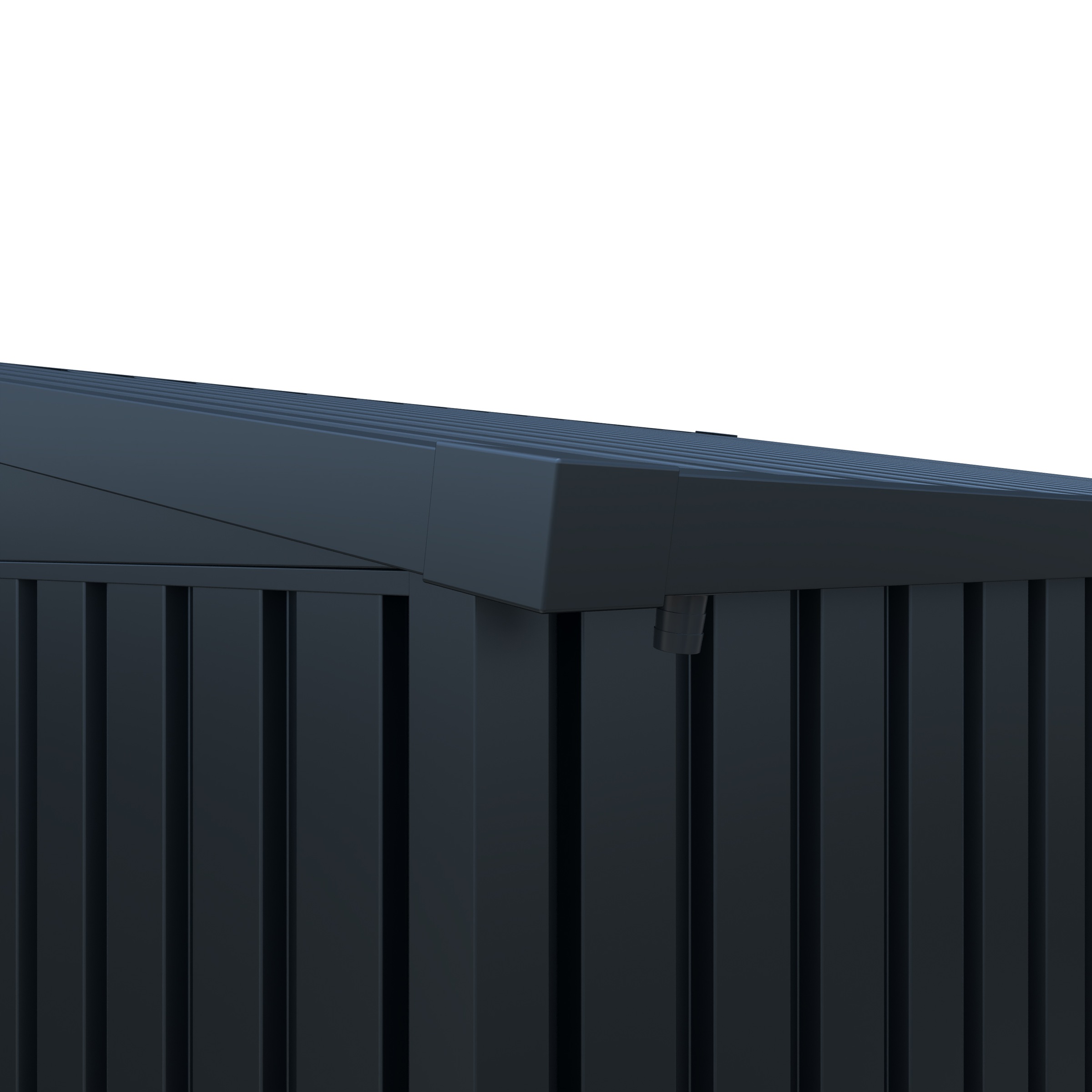 GARDEN 'N' MORE Gerätehaus »Pultdachhaus Basic plus« einfacher Aufbau, Oberlicht, Langlebig, abschließbar