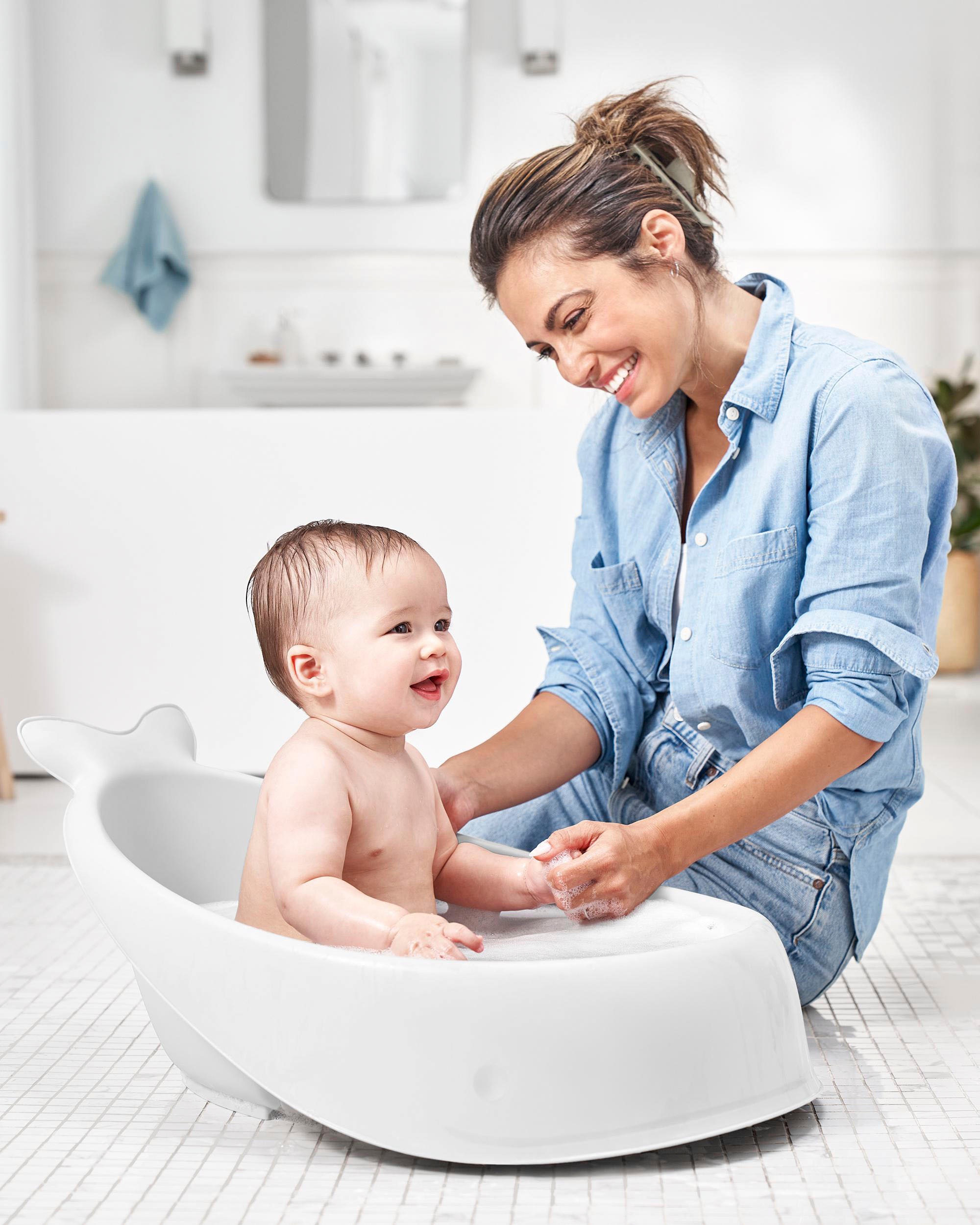 Skip Hop Babybadewanne »Moby, weiß«