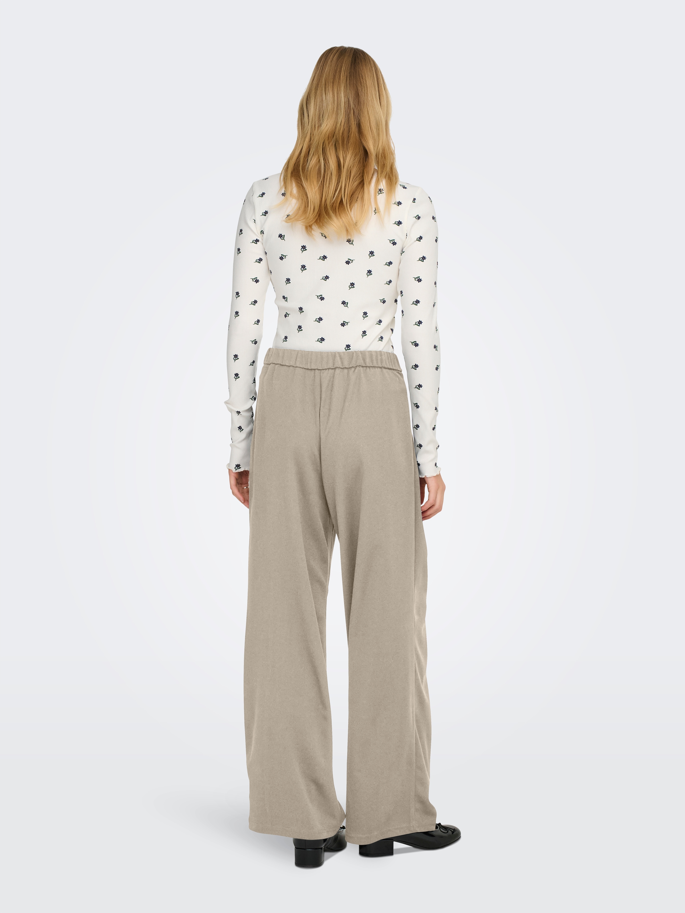 ONLY Anzughose »ONLSANIA LIFE WIDE BUCKLE PANT JRS«  Materialmix