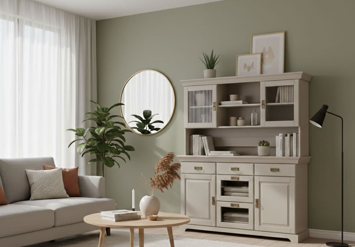 OTTO home Buffet »Rügen« FSC® zertifiziertes Massivholz, im Landhausstil