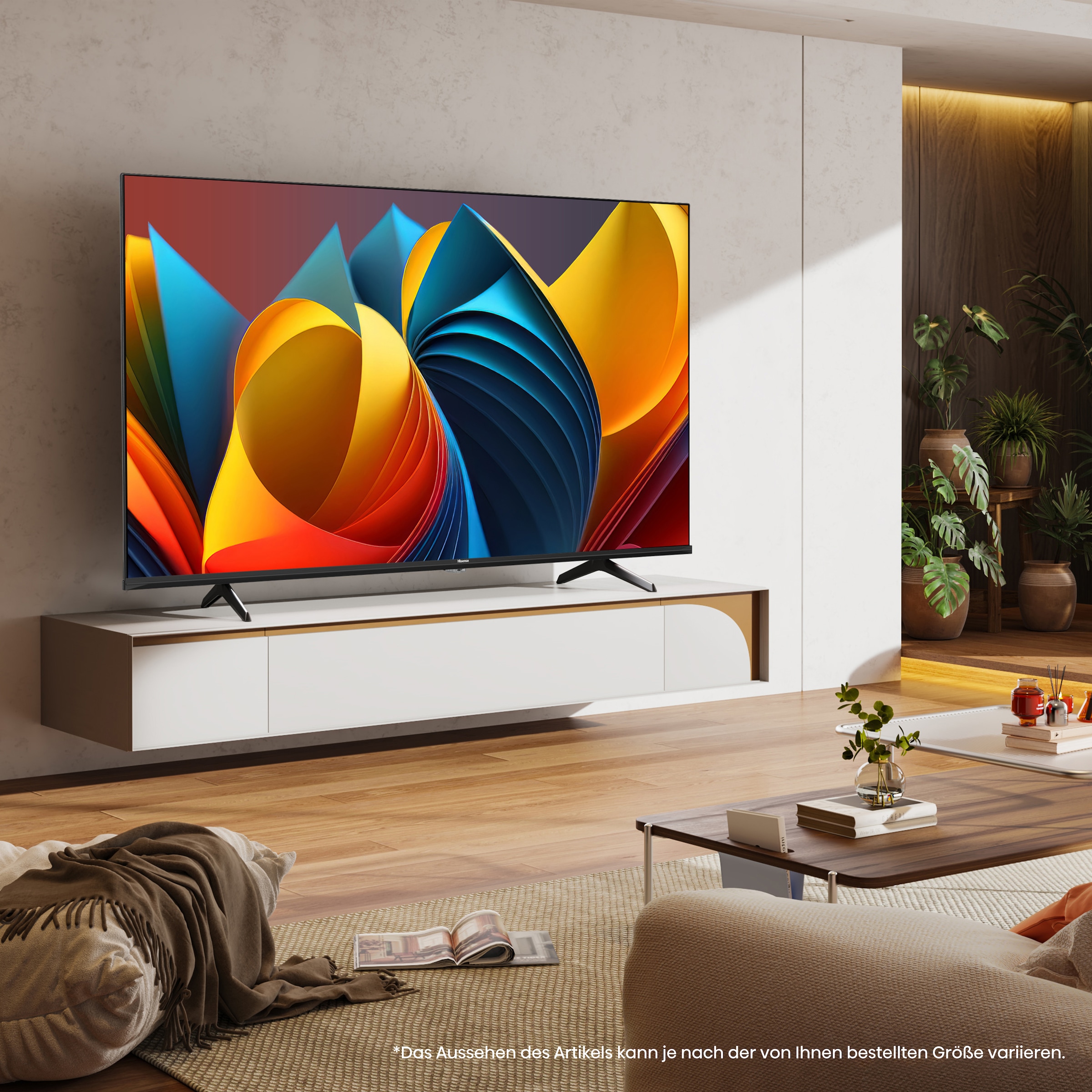 Hisense QLED-Fernseher »65E77NQ«, 164 cm/65 Zoll, 4K Ultra HD, Smart-TV, 4K UHD, QLED