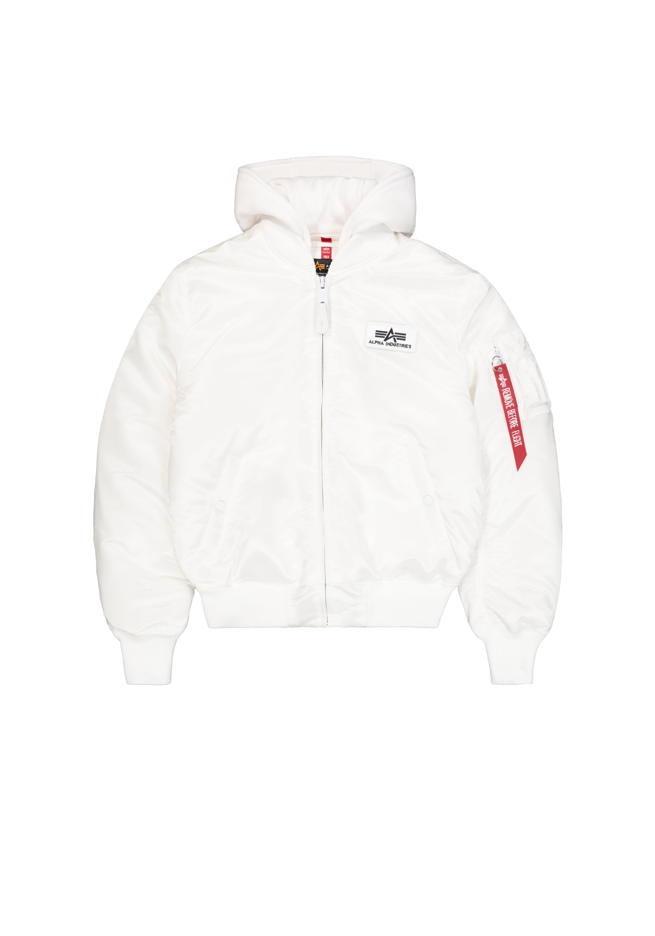 Alpha Industries Bomberjacke »MA-1 Zip Hood Backprint«