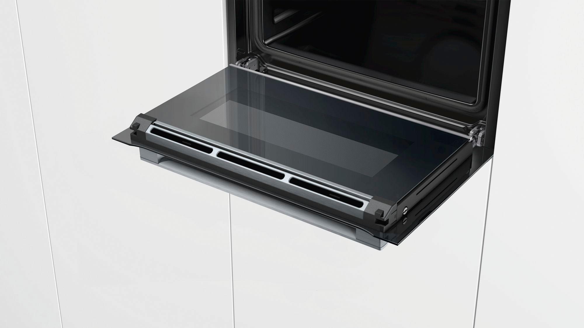 10. Bild von BOSCH Pyrolyse Backofen »CBG675BS3«, 8, CBG675BS3, mit Teleskopauszug nachrüstbar, Pyrolyse-Selbstreinigung