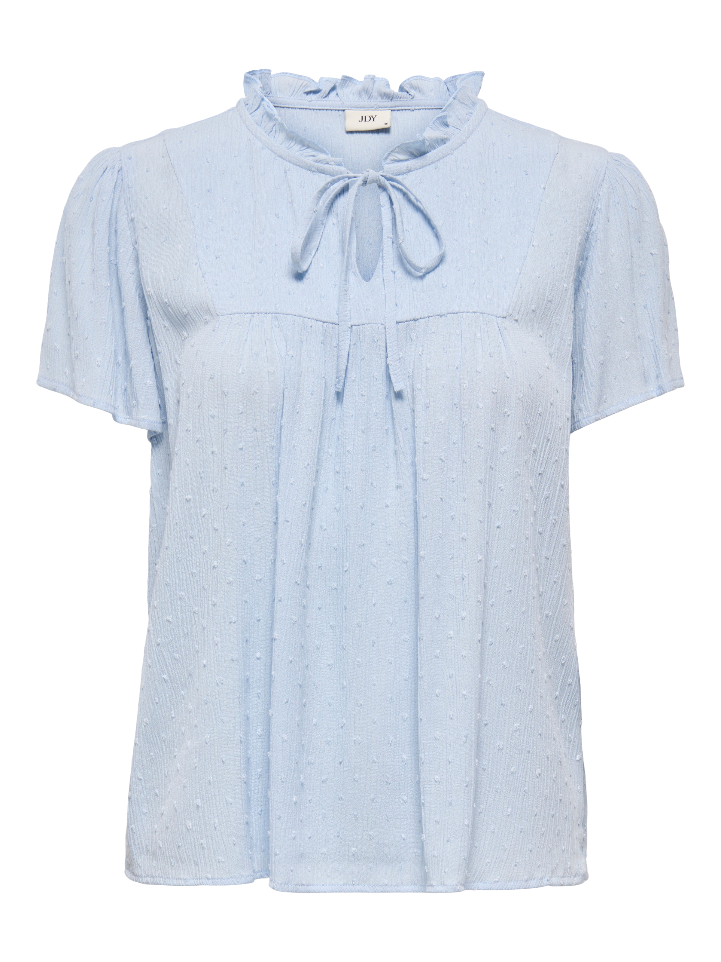 JDY Kurzarmbluse »JDYLIMA LIFE S/S TOP WVN NOOS« Viskose, loose fit