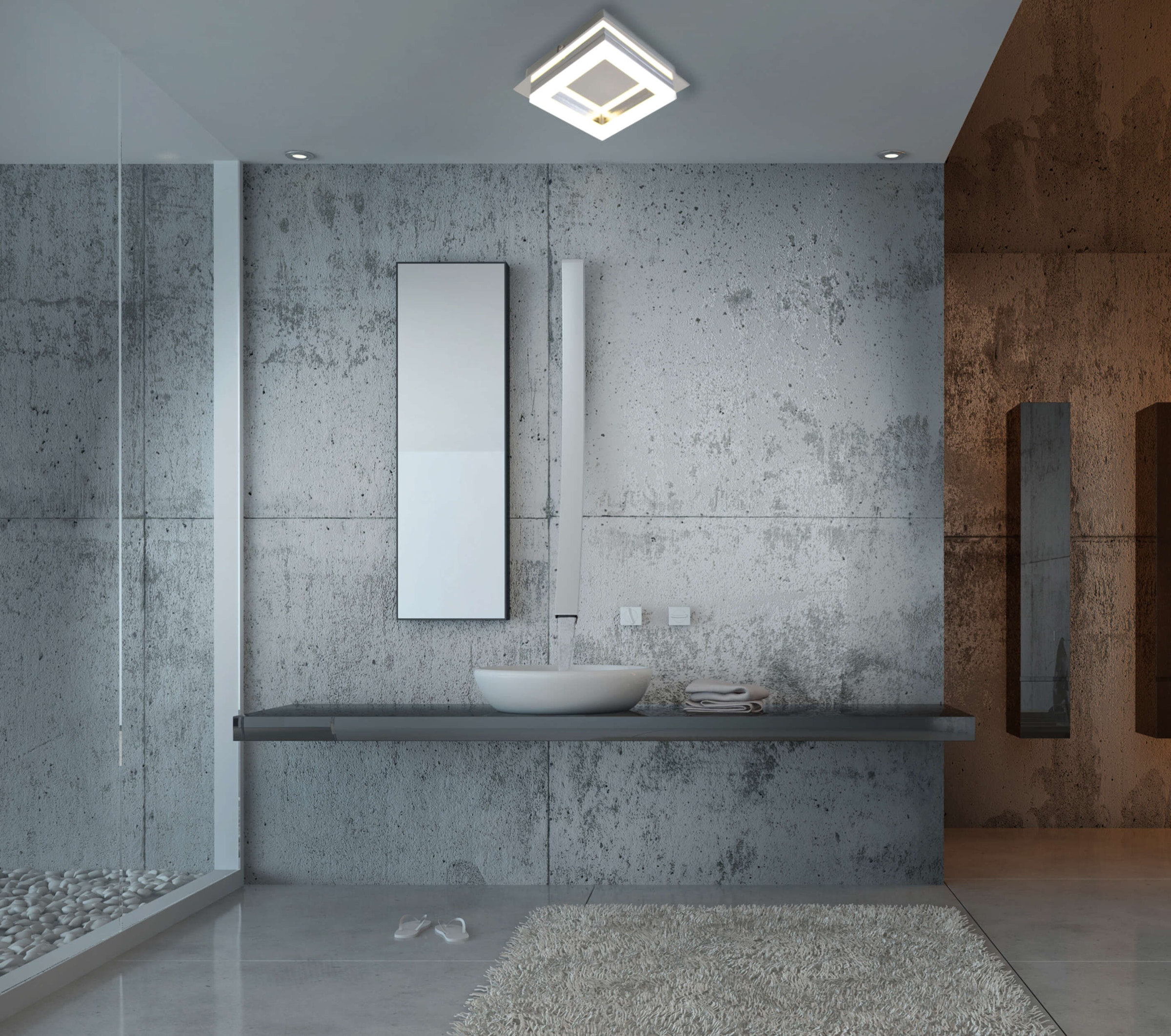 näve Deckenleuchte »LED "Bristol"«, modernes design. Helles Licht.