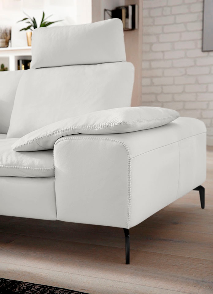 W.SCHILLIG Ecksofa »valentinoo, Designsofa, elegant und bequem, L-Form«, (Set), mit Sitztiefenverstellung, Breite 318 cm