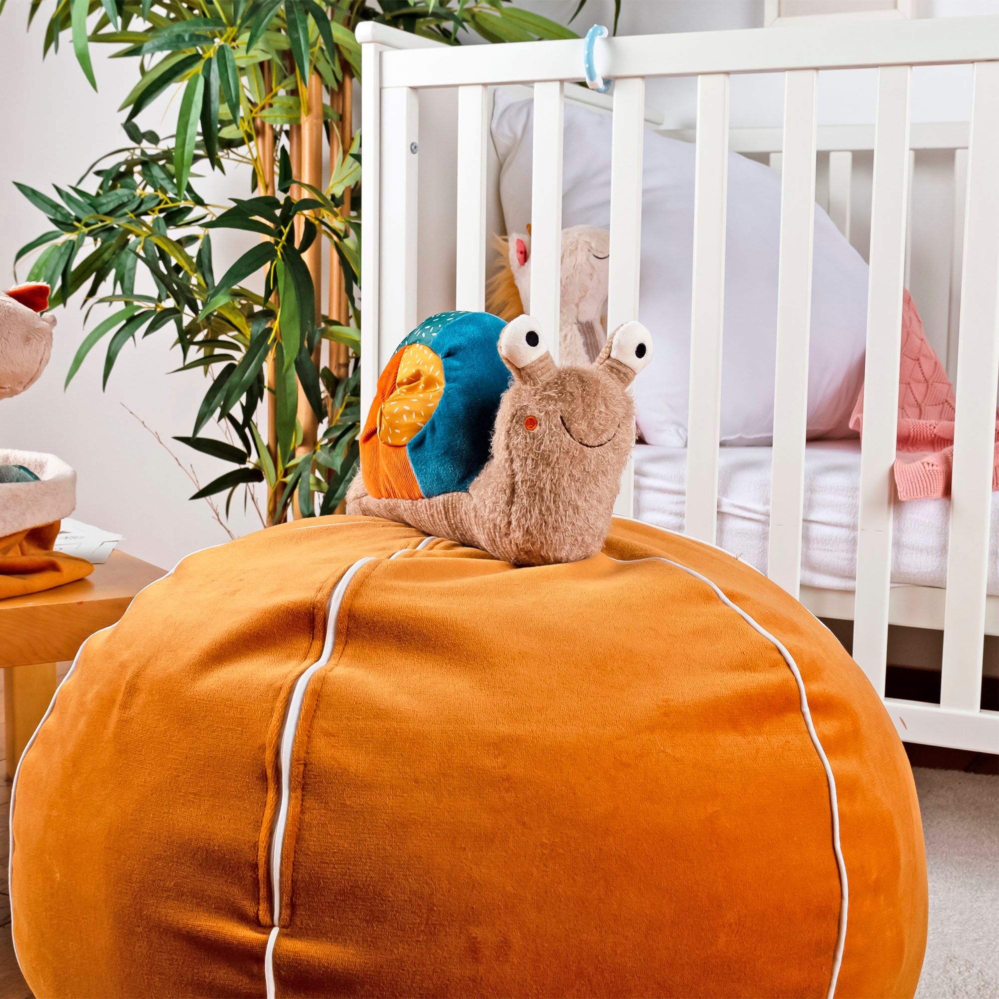 Sigikid Kuscheltier »Patchwork Sweety Yellow, Schnecke«