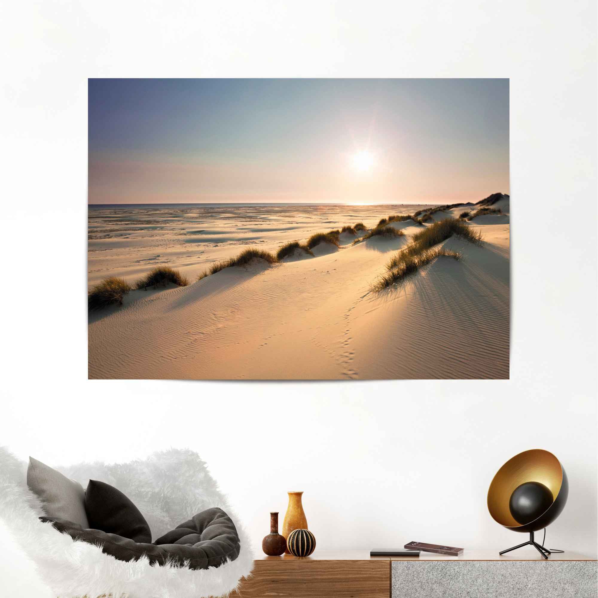 Reinders! Poster »Sonnige Dünen«