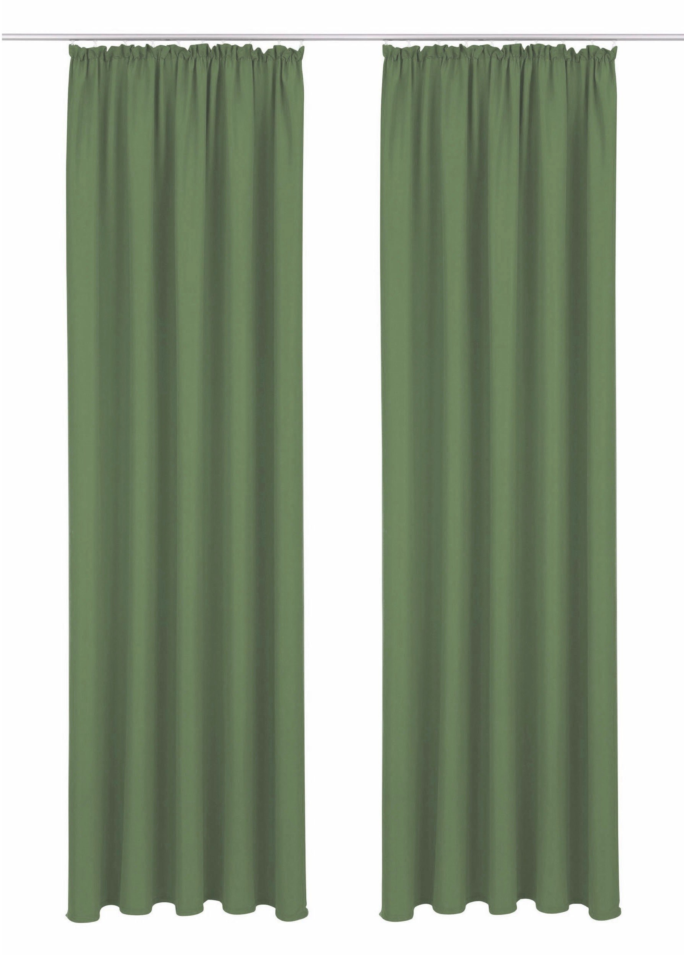 Bruno Banani Vorhang »Lagan« Kräuselband 2 Stk. tlg. 2-er Set, gewebt, Micr günstig online kaufen