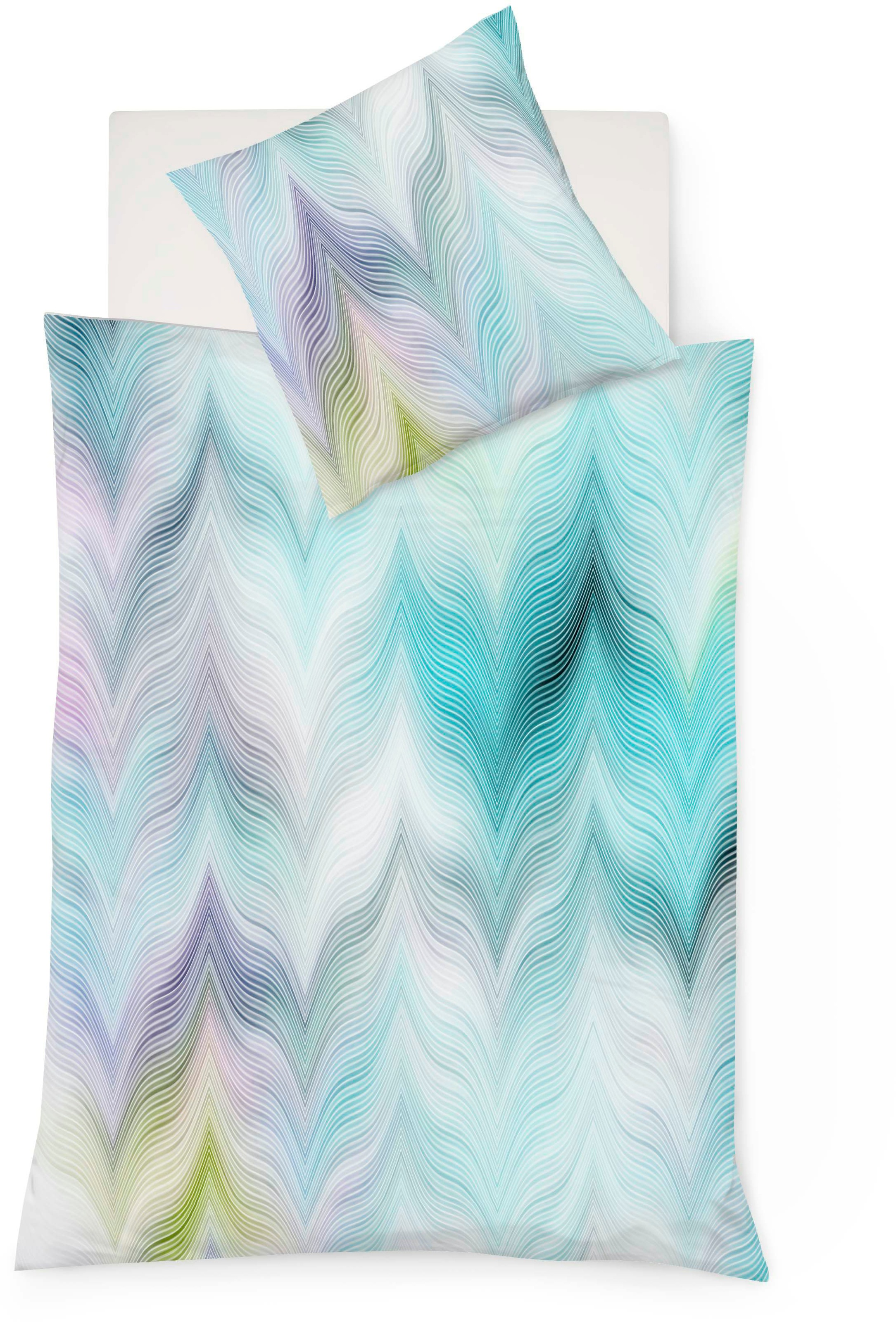 fleuresse Bettwäsche »Bed Art S«, Mako Satin-Bettwäsche aus 100% Baumwolle