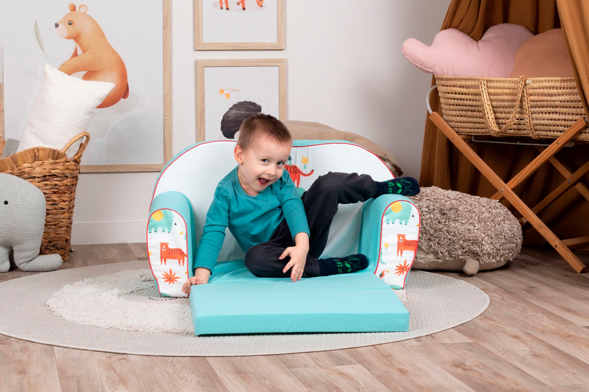 Knorrtoys® Sofa »Wild life«, für Kinder; Made in Europe