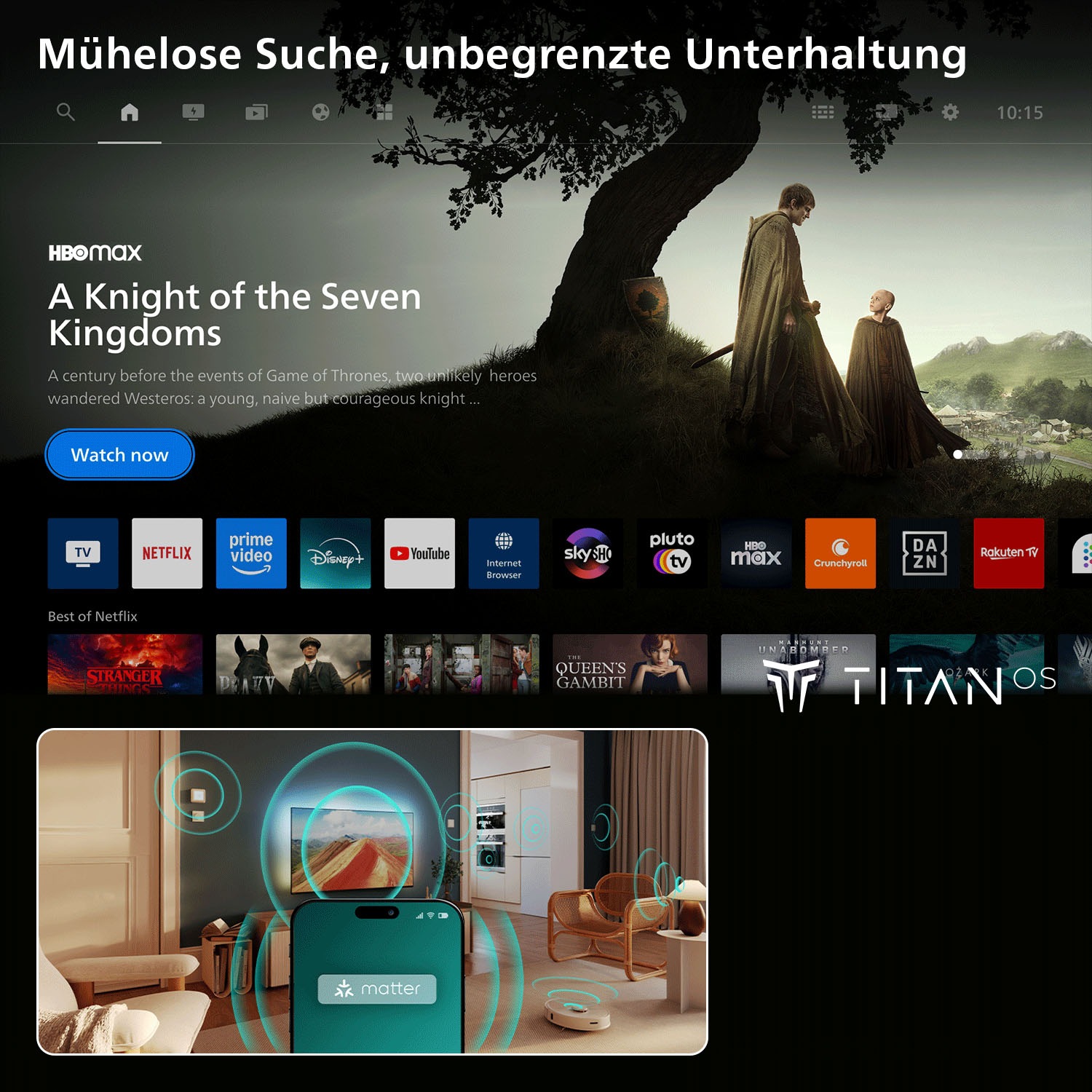 Philips OLED-Fernseher »55OLED761/12« 139 cm/55 ″ Smart-TV