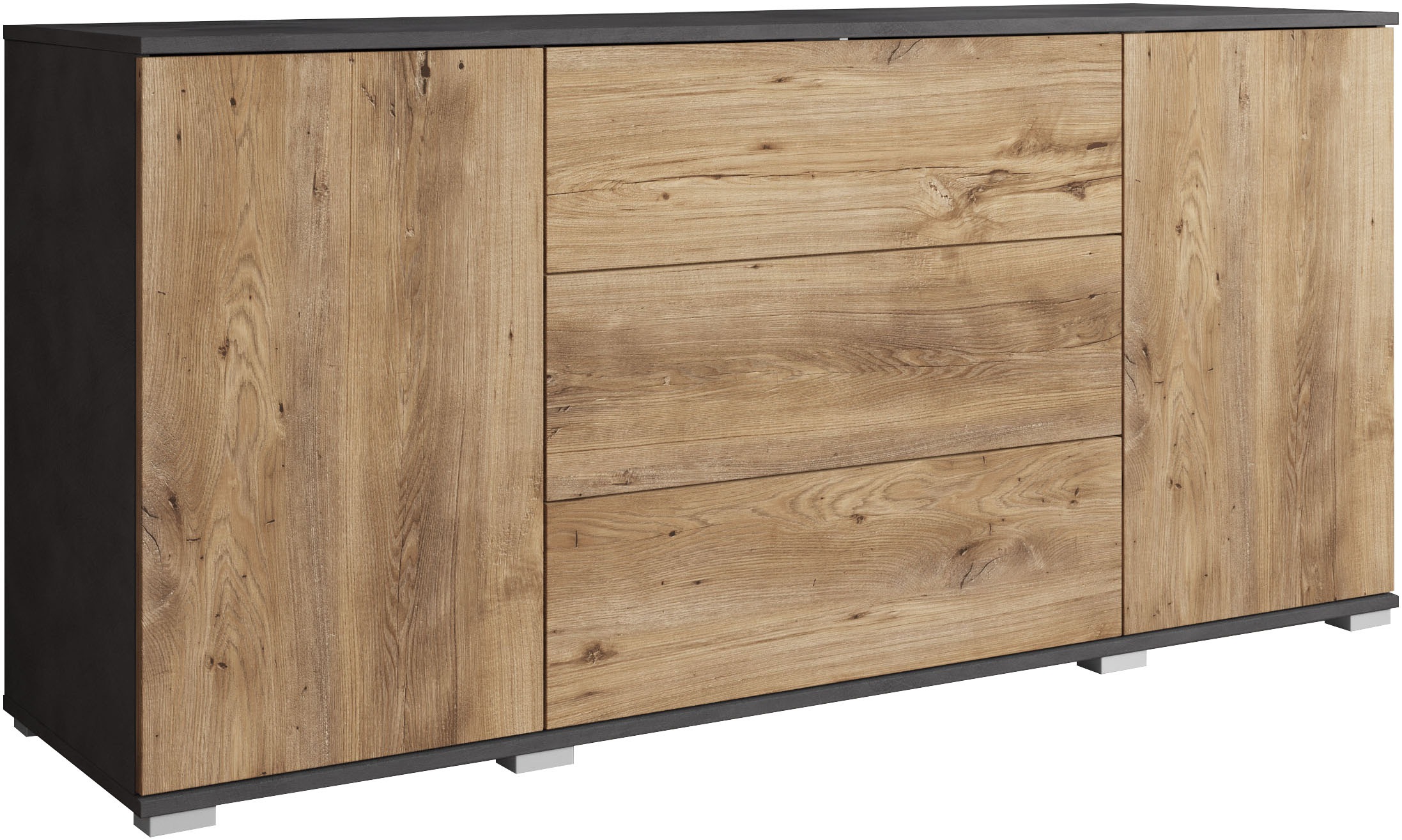 INOSIGN Sideboard »Kenia«, (1 St.), Modernes Sideboard mit 3 Schubladen und günstig online kaufen