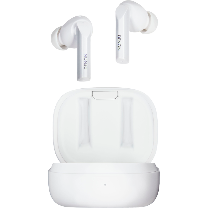 DENON In-Ear-Kopfhörer »AH-C840NCW« Bluetooth Adaptive Noise-Cancelling Freisprechfunktion Multi-Point-Verbindung weiß BIS ZU 35 STUNDEN HÖRGENUSS