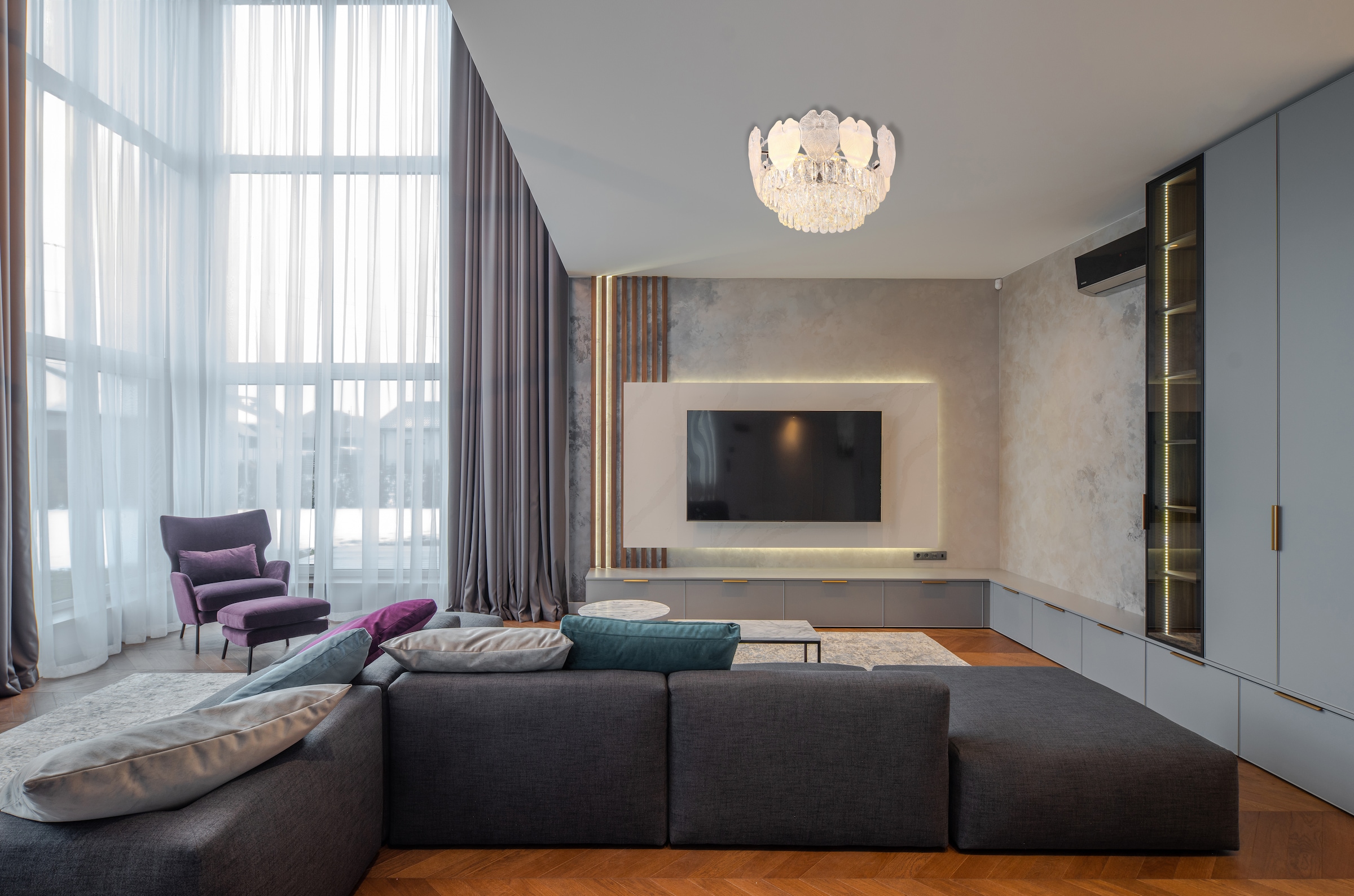 GLOBO LIGHTING Deckenleuchte »BENJAMIN« E14 1 Stk. Deckenlampe/chrom/Kristalle/elegant/Wohnzimmer