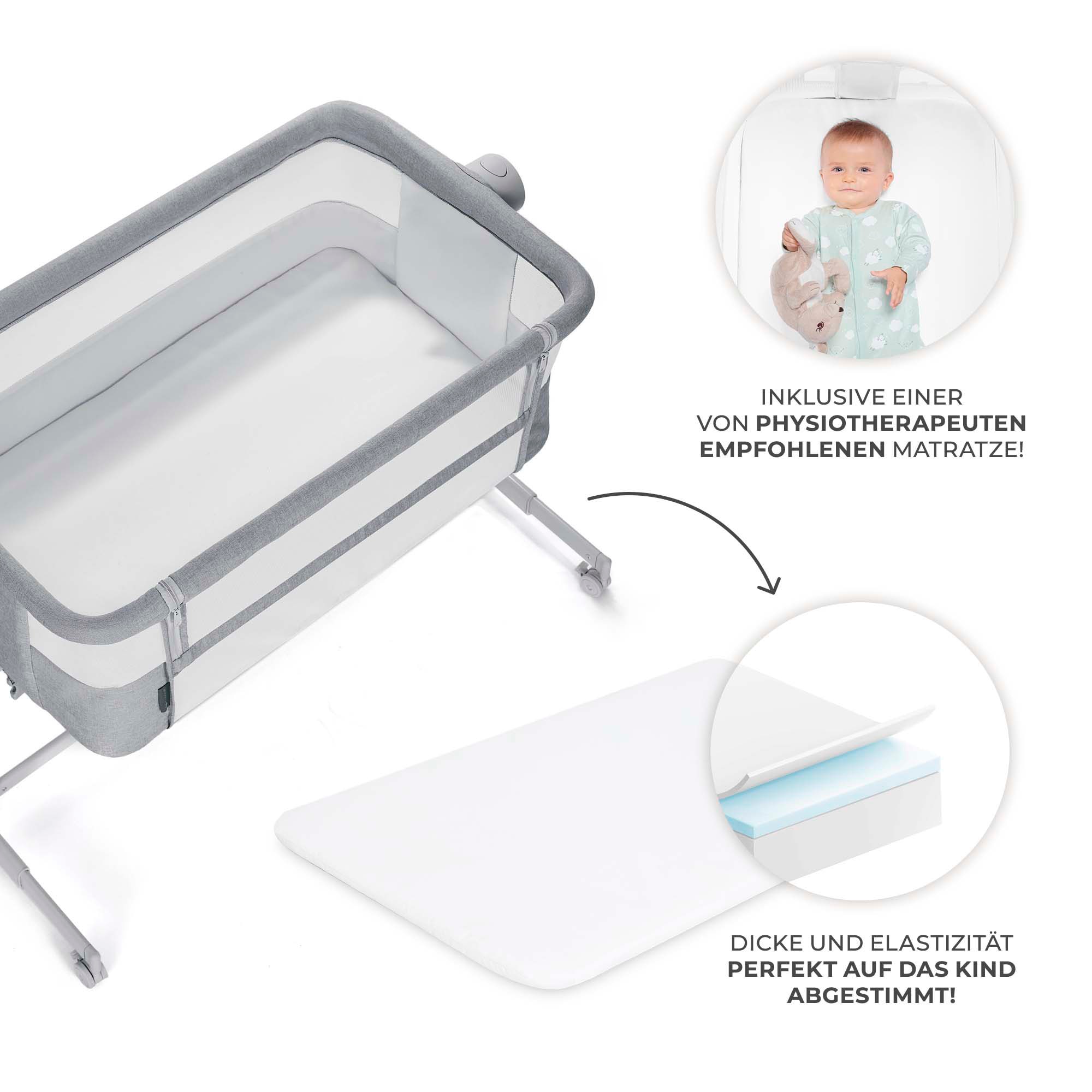 Kinderkraft Beistellbett »Neste Up 2«