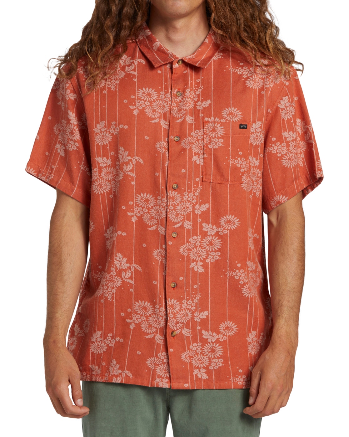 Billabong Kurzarmhemd »Sundays Jacquard«