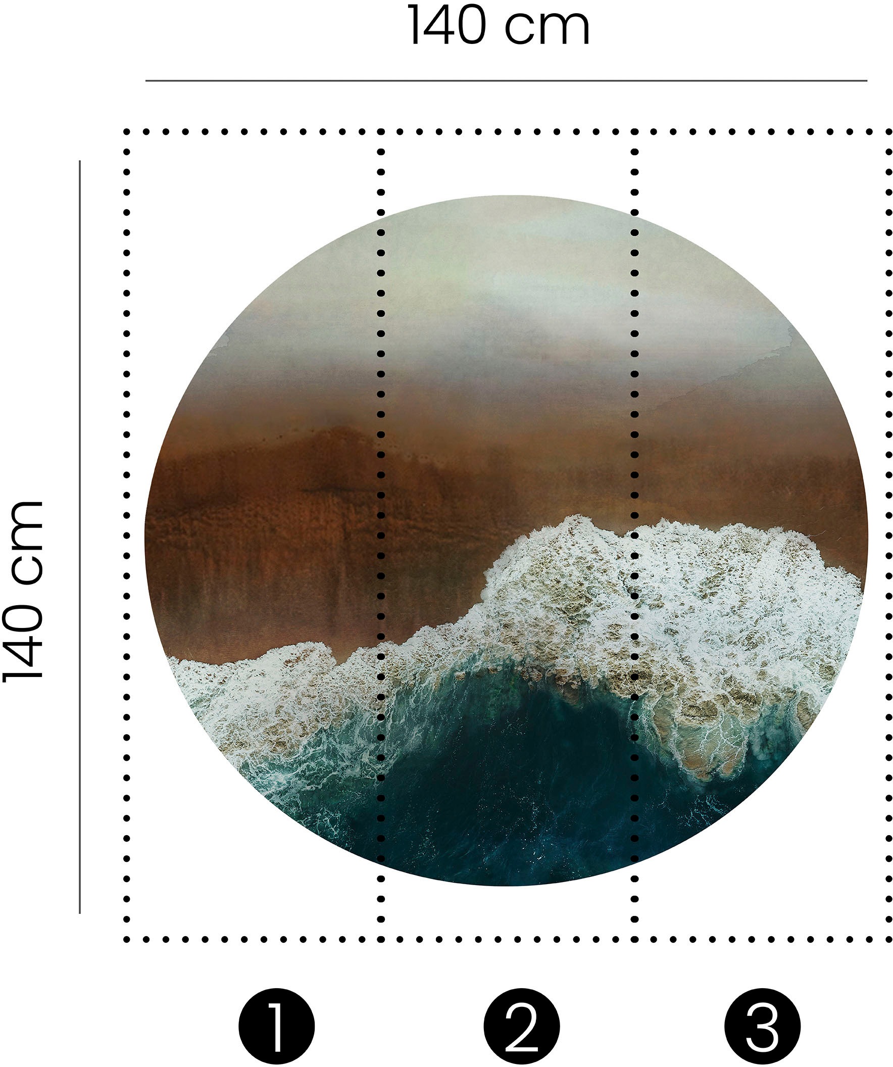 Fashion for walls Fototapete »Spume«, gepflegt, Phthalate frei