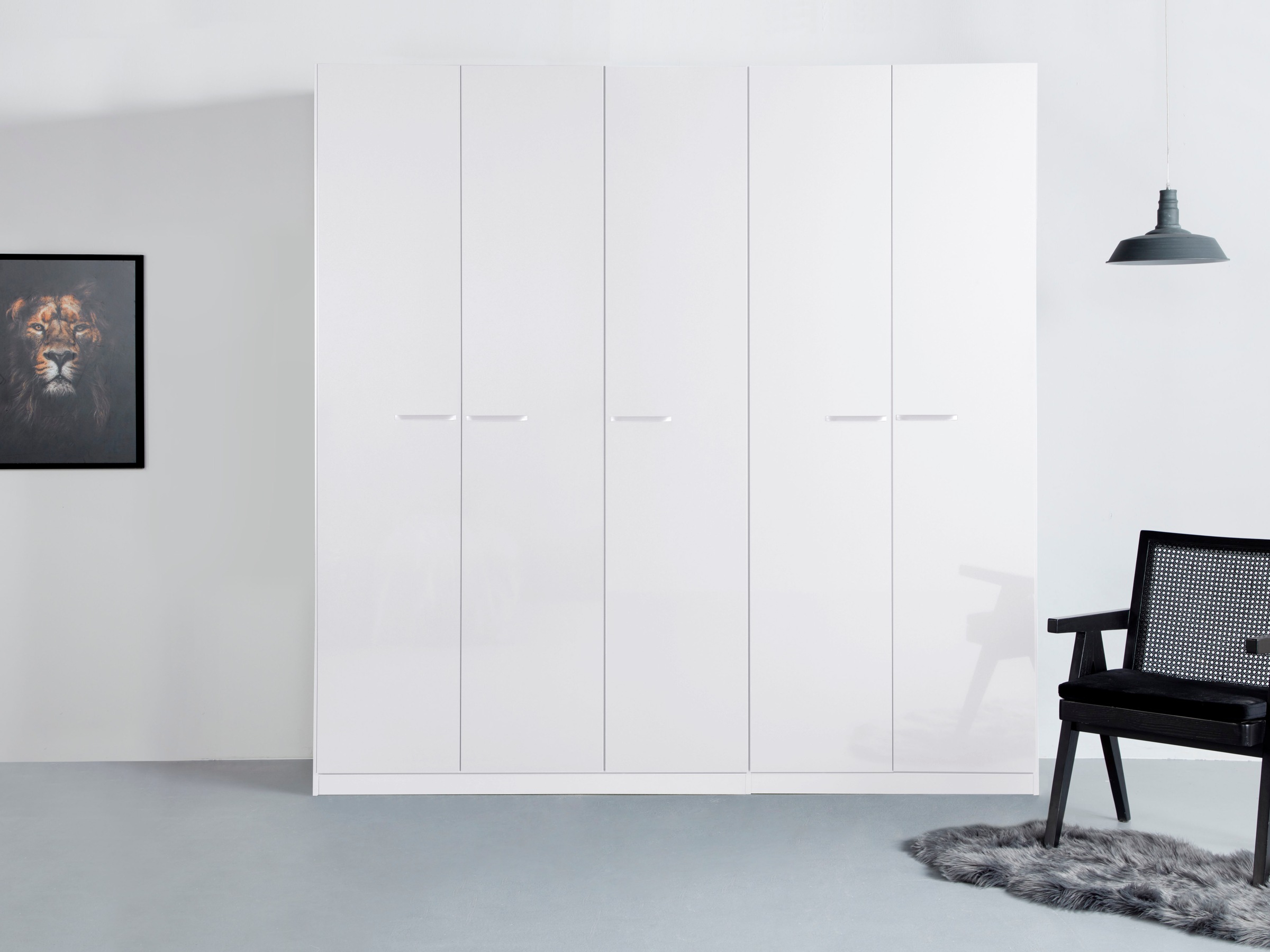 rauch Drehtürenschrank »Kleiderschrank Schrank Garderobe TOPSELLER OTELI inkl. Inneneinteilung«, mit 3 Innenschubladen extra Böden optional mit Spiegel MADE IN GERMANY