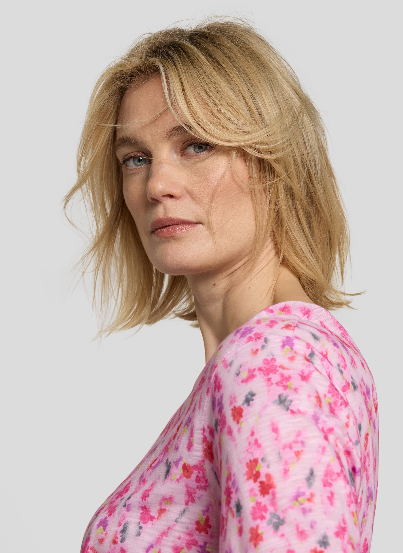 Rabe T-Shirt mit floralem Muster