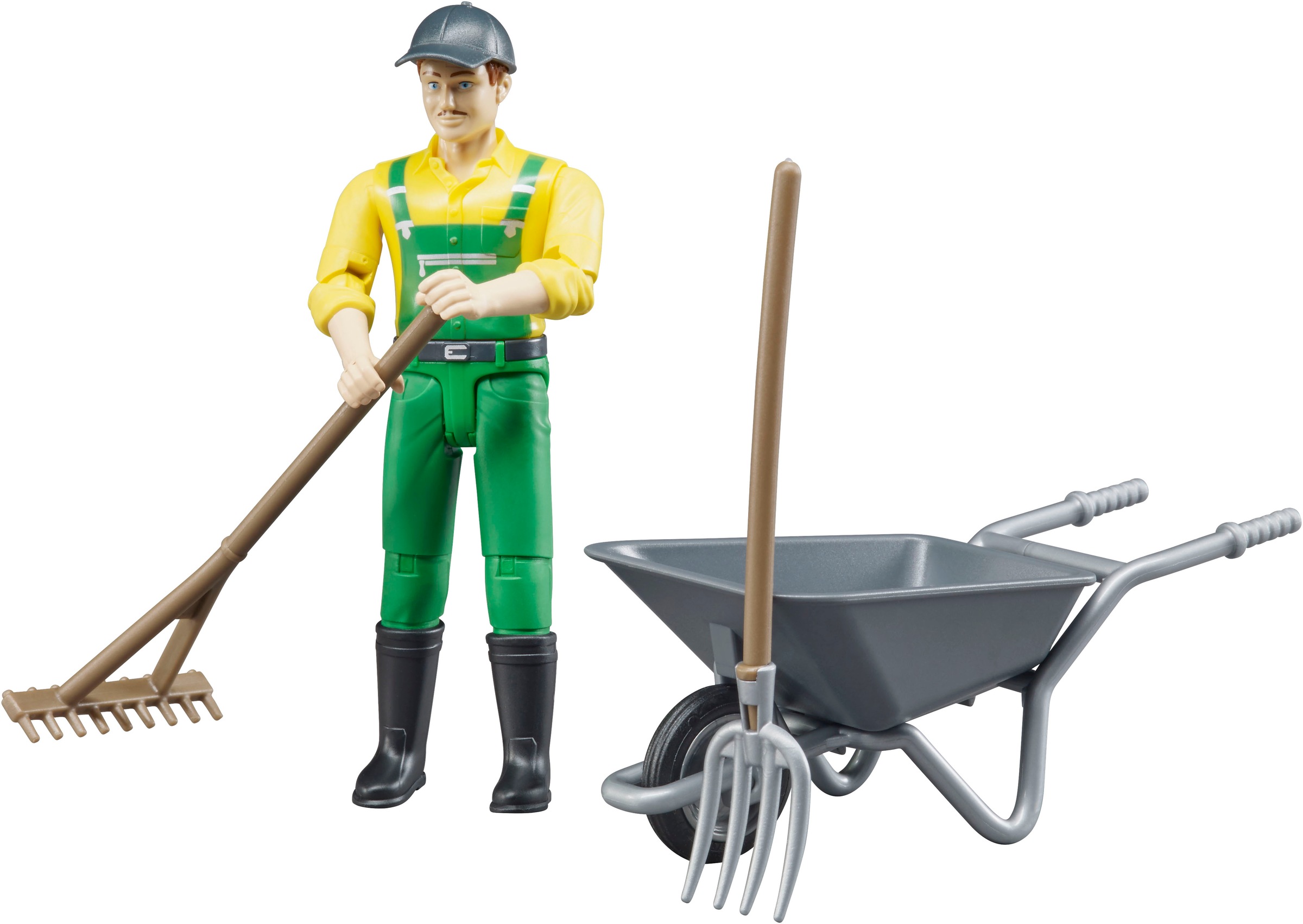 Bruder® Spielfigur »bworld Landwirt (62610)« Made in Europe