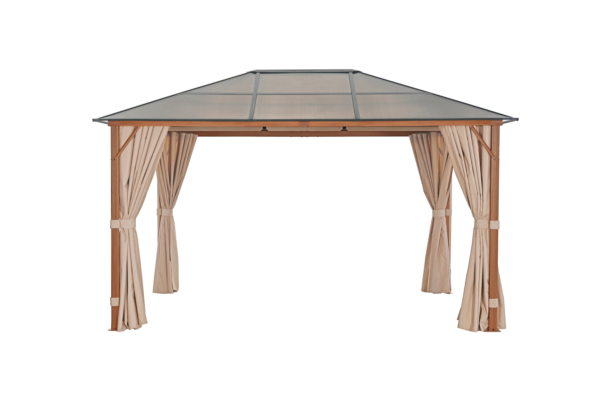 KONIFERA Pavillon »Aruba 2.0« Gestell aus Aluminium, Dach aus Polycarbonat- günstig online kaufen