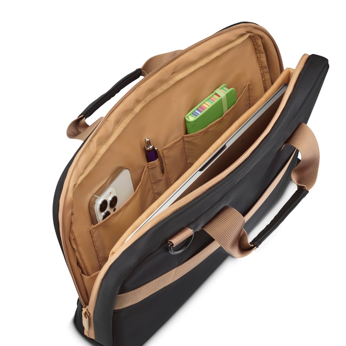 Hama Laptoptasche »Laptoptasche 13,3“ – 14,1“ (leicht, gepolstert, wasserfest, 2 Fächer)«, Nachhaltig, recycled