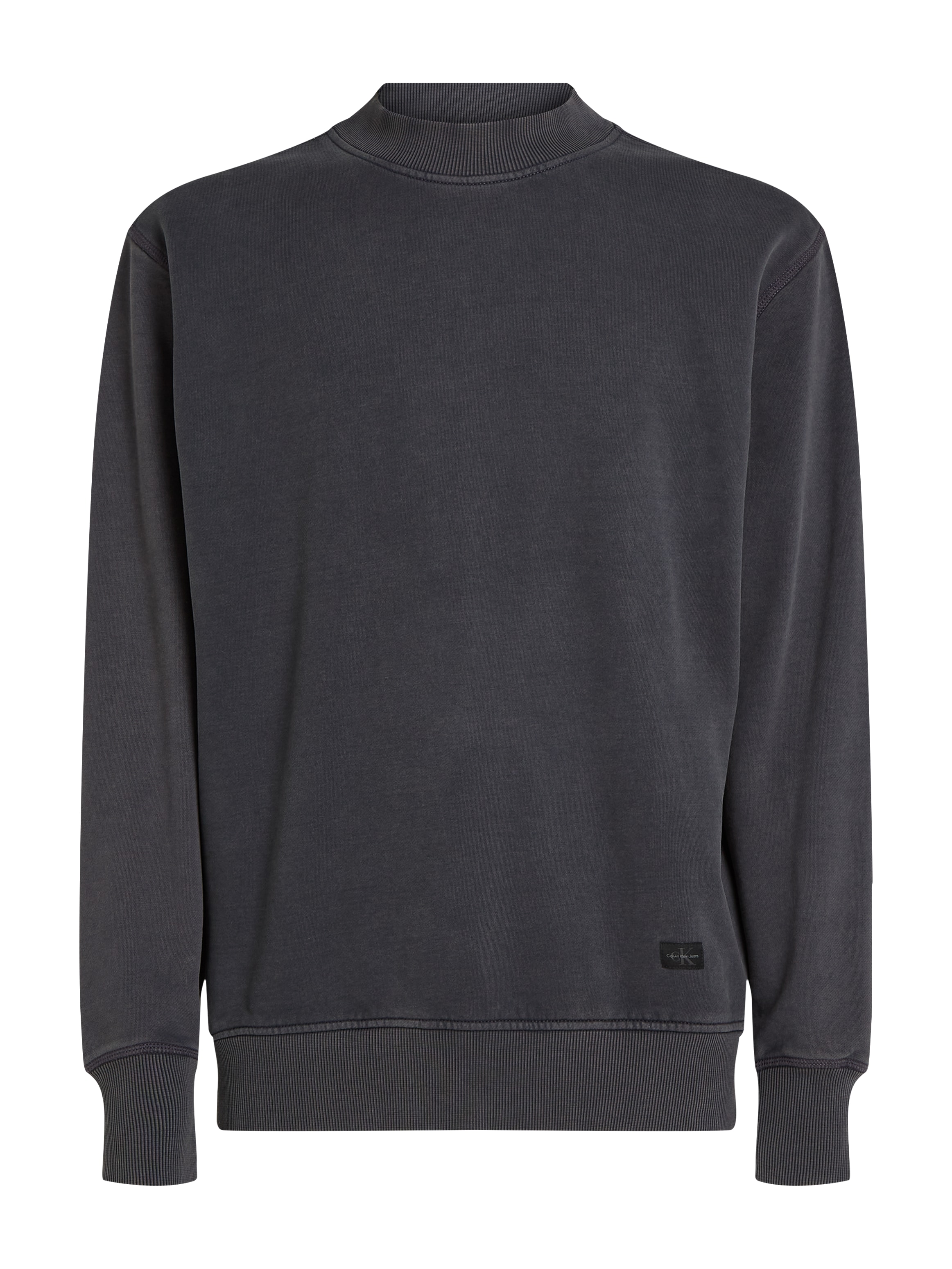 Calvin Klein Jeans Sweatshirt »WASHED WOVEN LABEL CREW NECK«, mit Logopatch