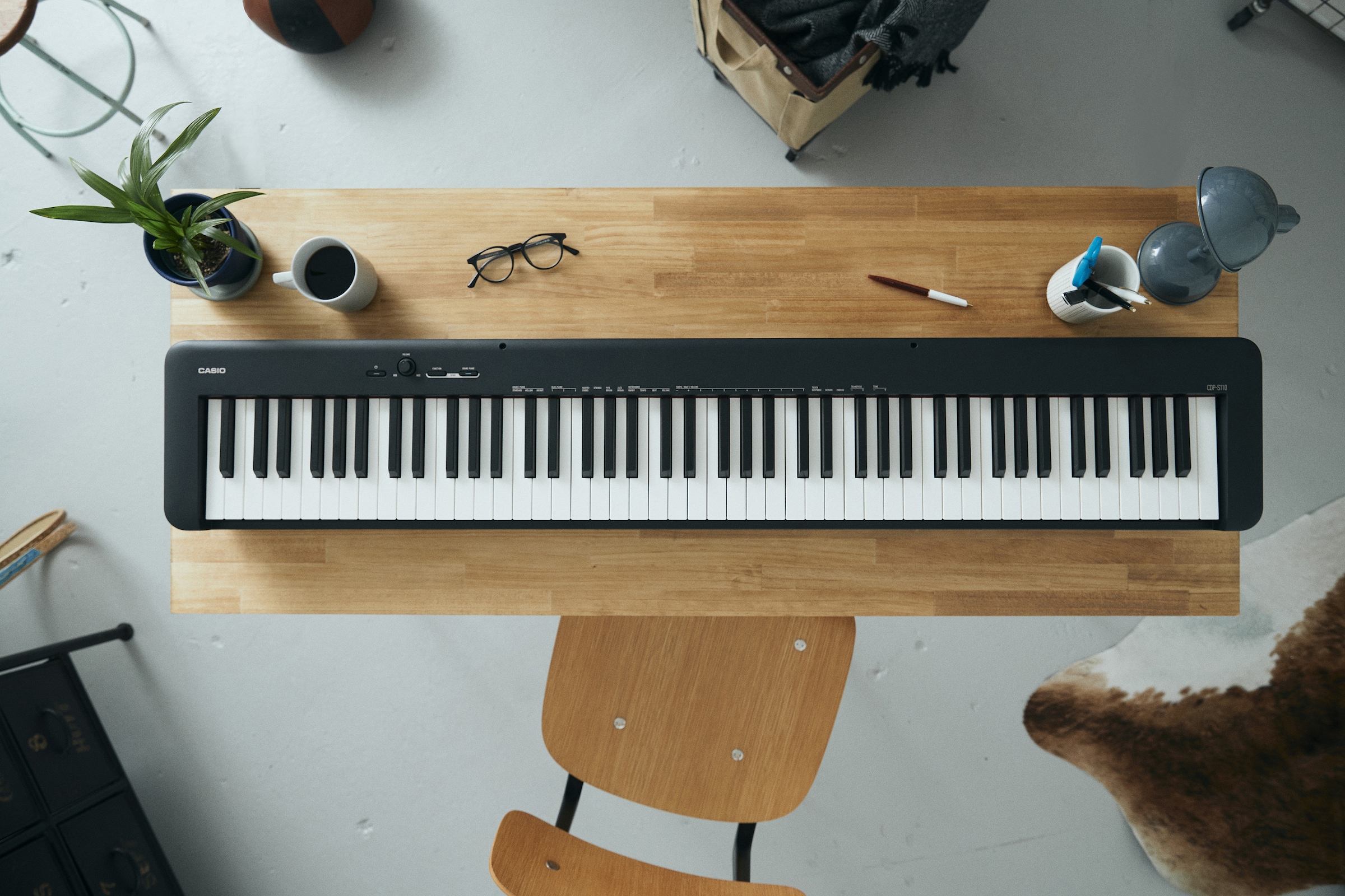 CASIO Digitalpiano »CDP-S110BK«, mit Pedal