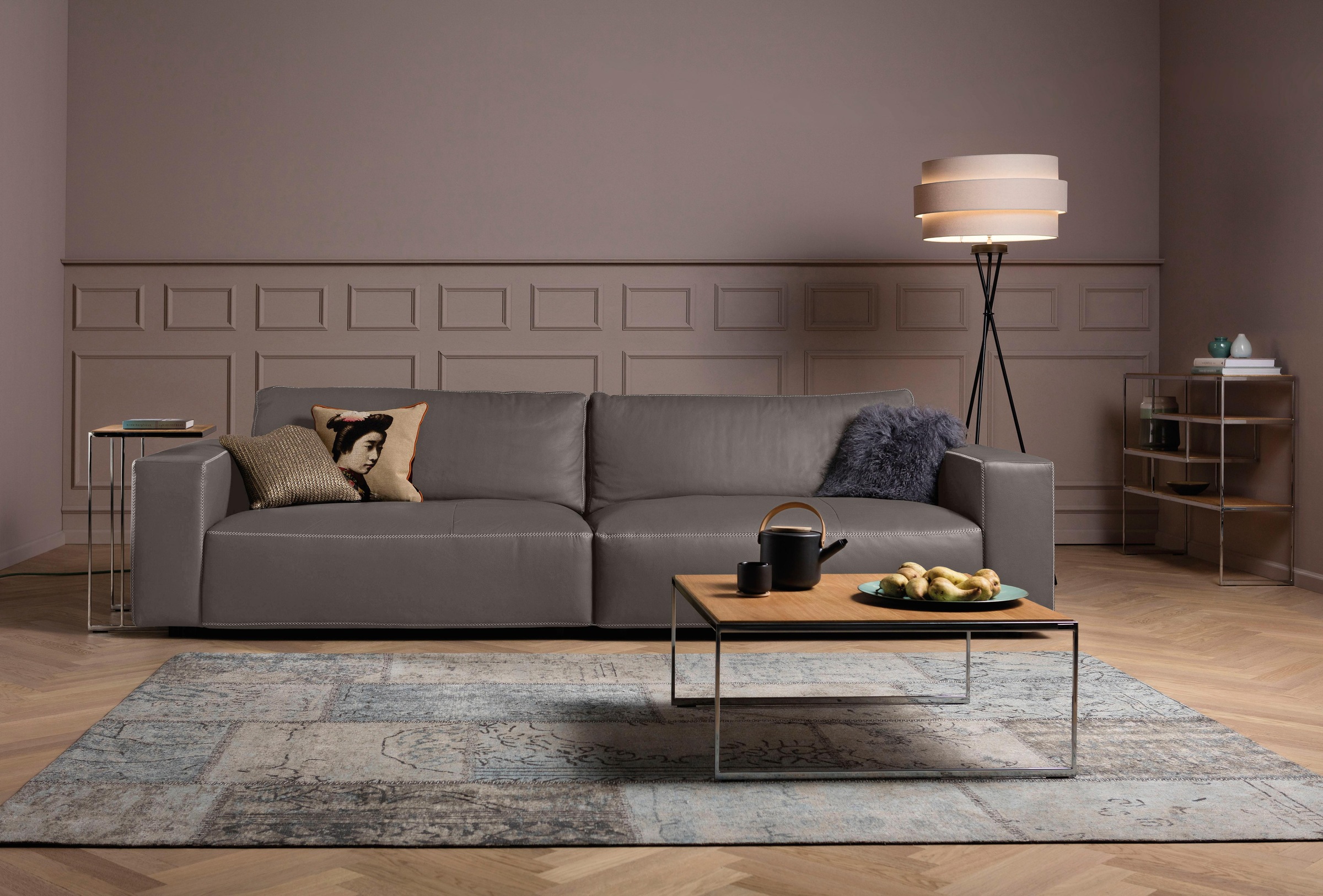 Musterring Big-Sofa »LUCIA«, in vielen Qualitäten und 4 unterschiedlichen N günstig online kaufen